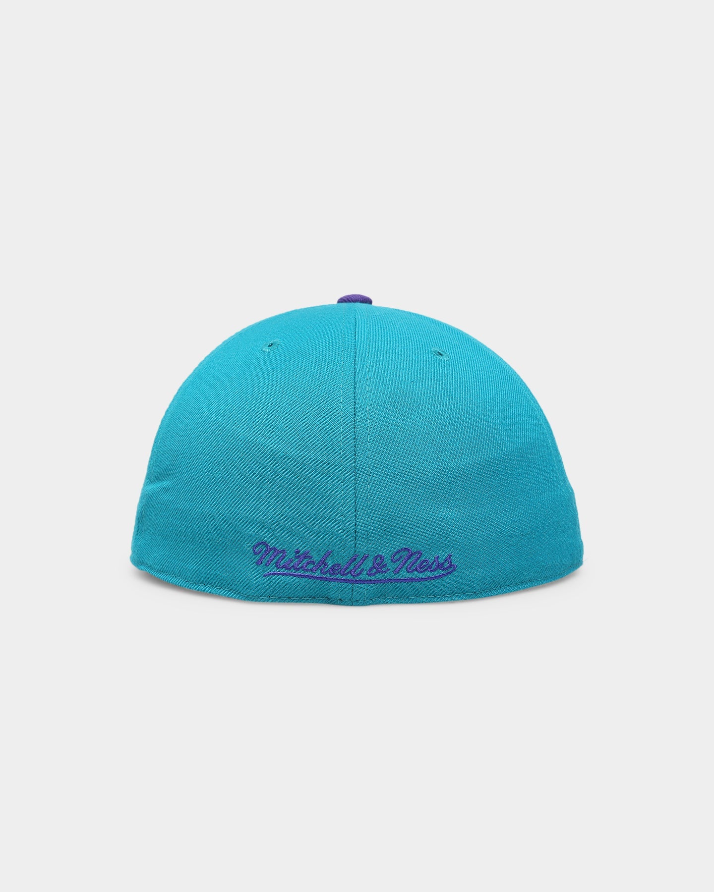 Mitchell & Ness Charlotte Hornets 'Team 2 Tone 2.0 Hardwood Classics' Fitted Teal