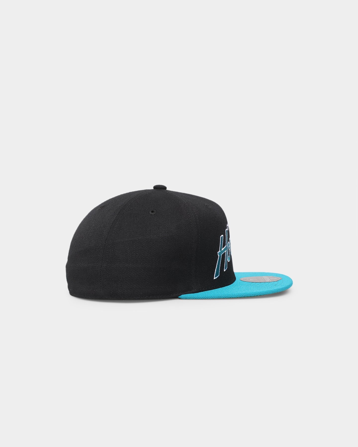 Mitchell & Ness Charlotte Hornets 'Team Script 2.0 Hardwood Classics' Fitted Black