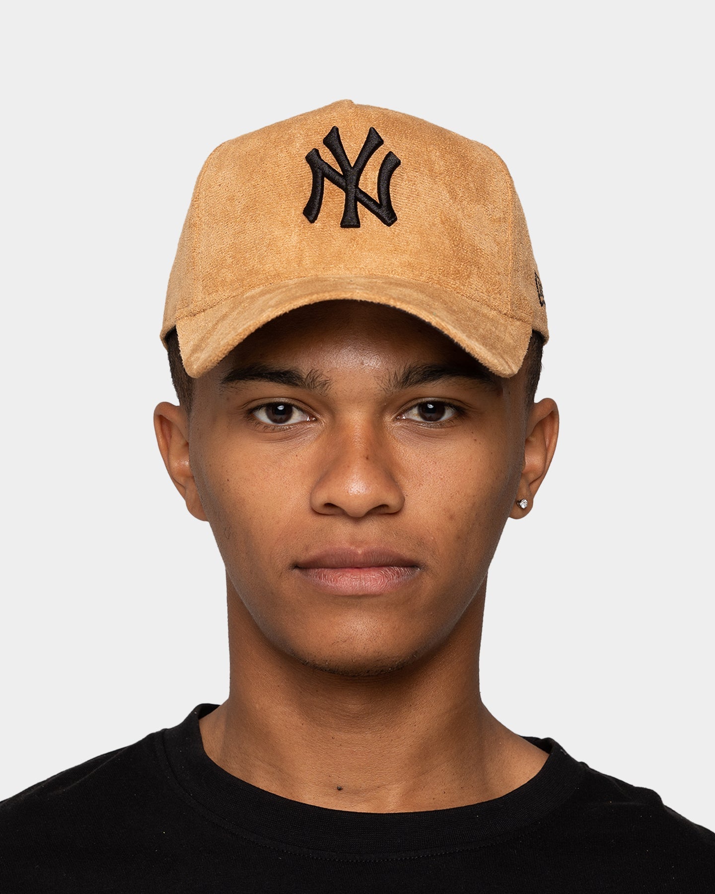 New Era New York Yankees 'Winter Wheat Suede' 9FORTY K-Frame Strapback Wheat