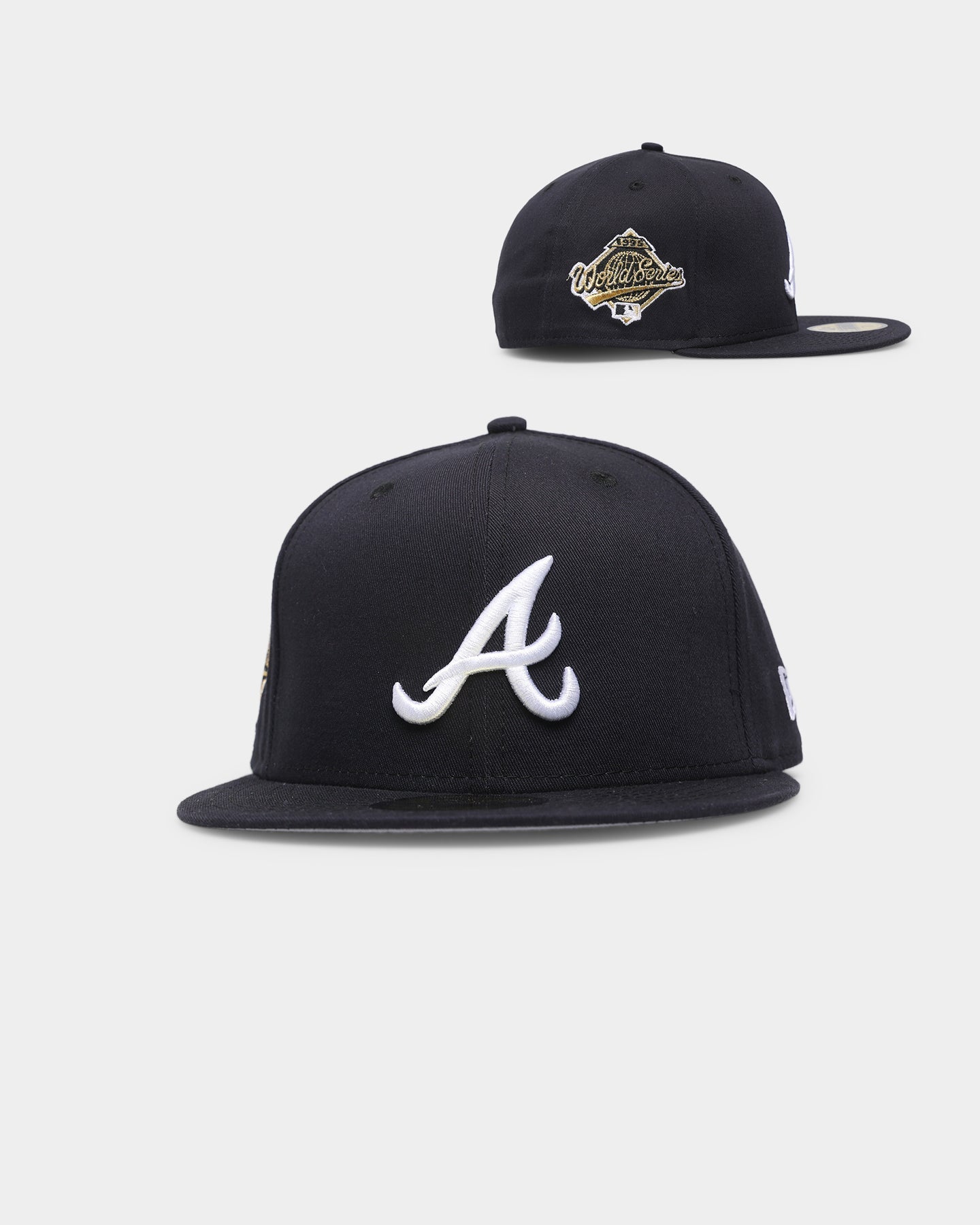 New Era Atlanta Braves 1995 'Team Colour World Series' 59FIFTY Fitted Navy