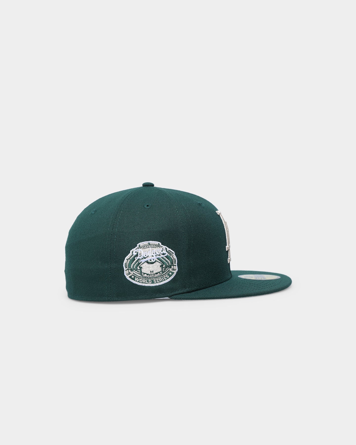 New Era Los Angeles Dodgers World Series "Green & Cream" 59FIFTY Fitted Dark Green
