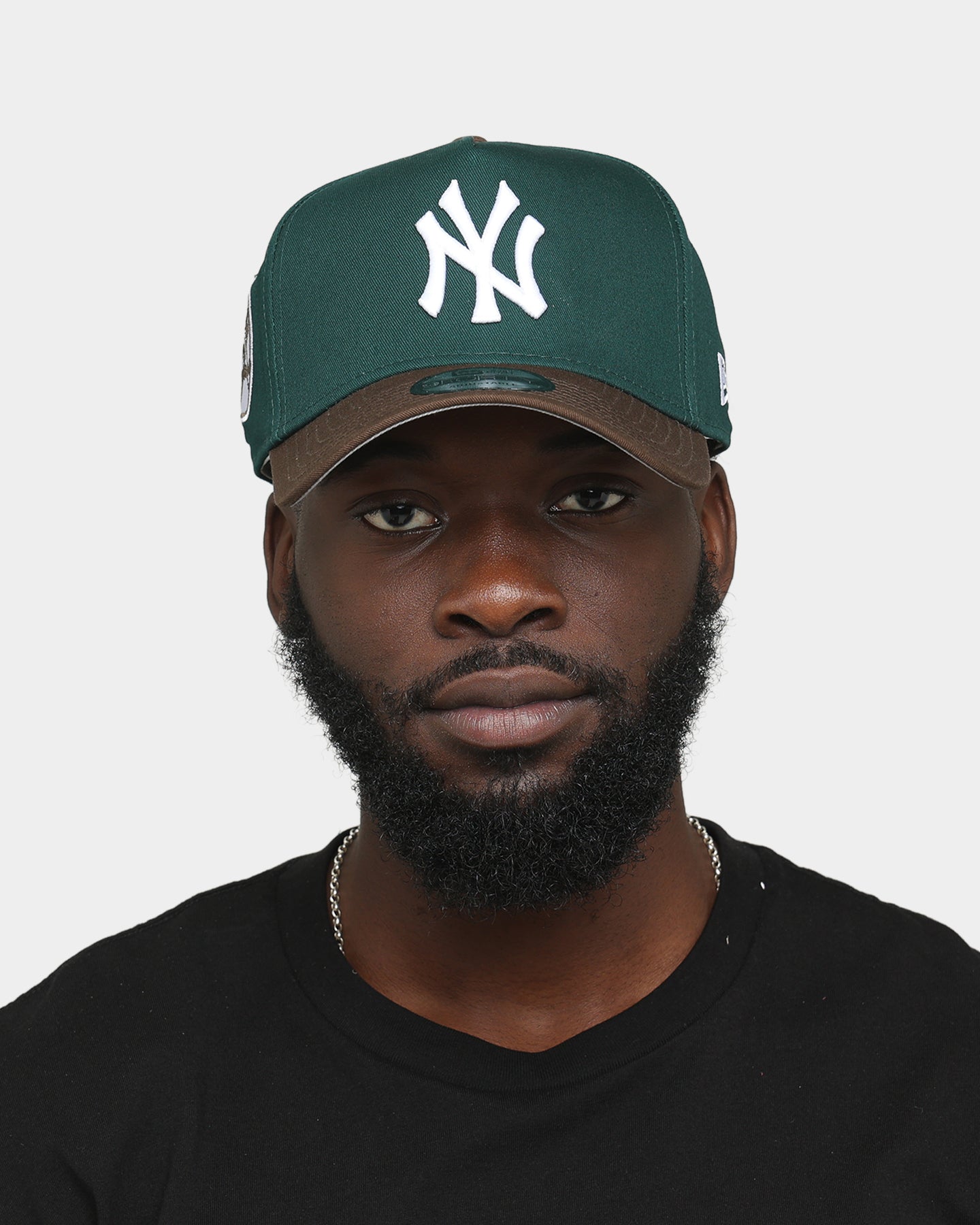New Era New York Yankees 'Beef & Broccoli' 9FORTY A-Frame Snapback Green/Brown