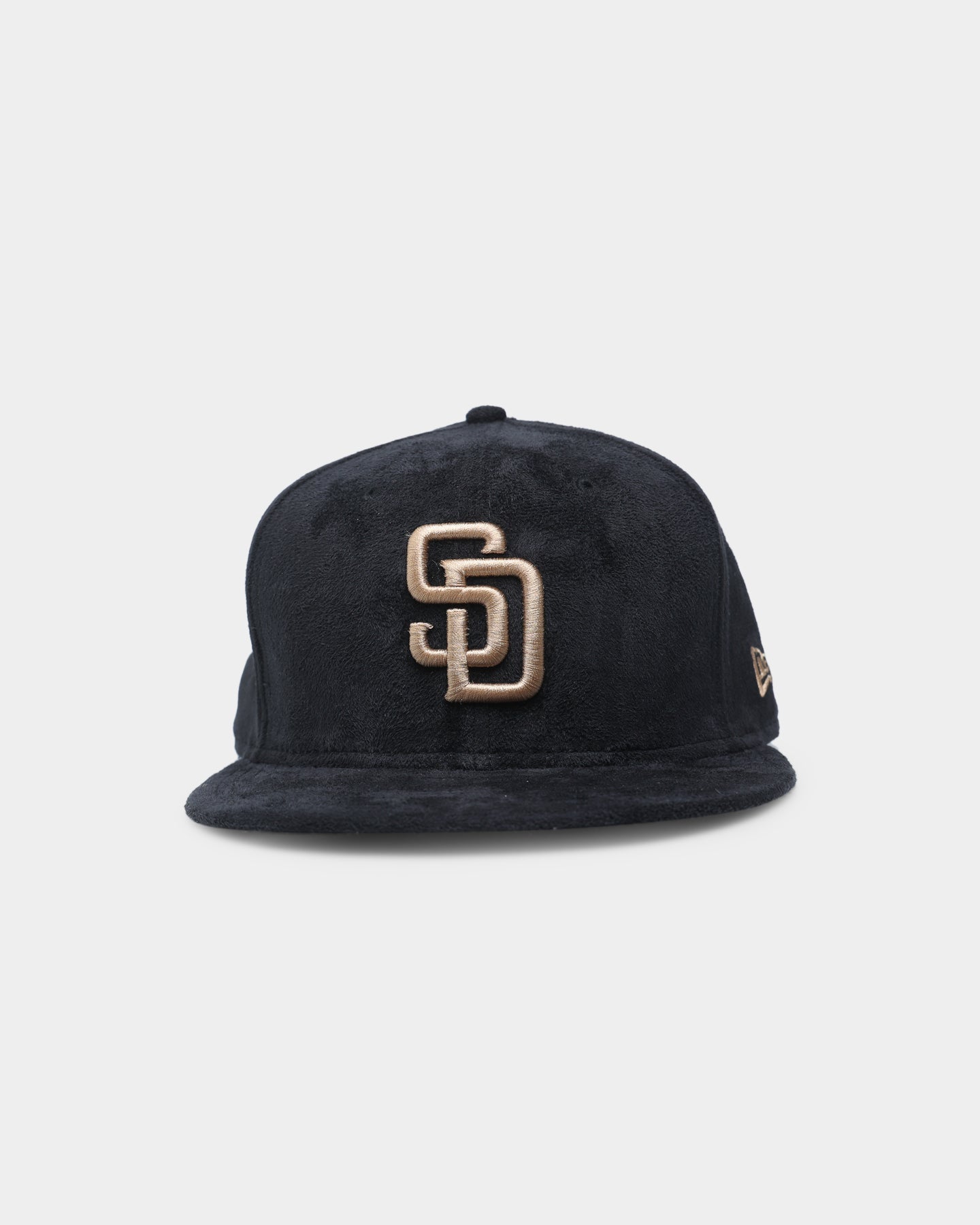 New Era San Diego Padres Black Tan Suede 59FIFTY Fitted Black/Tan