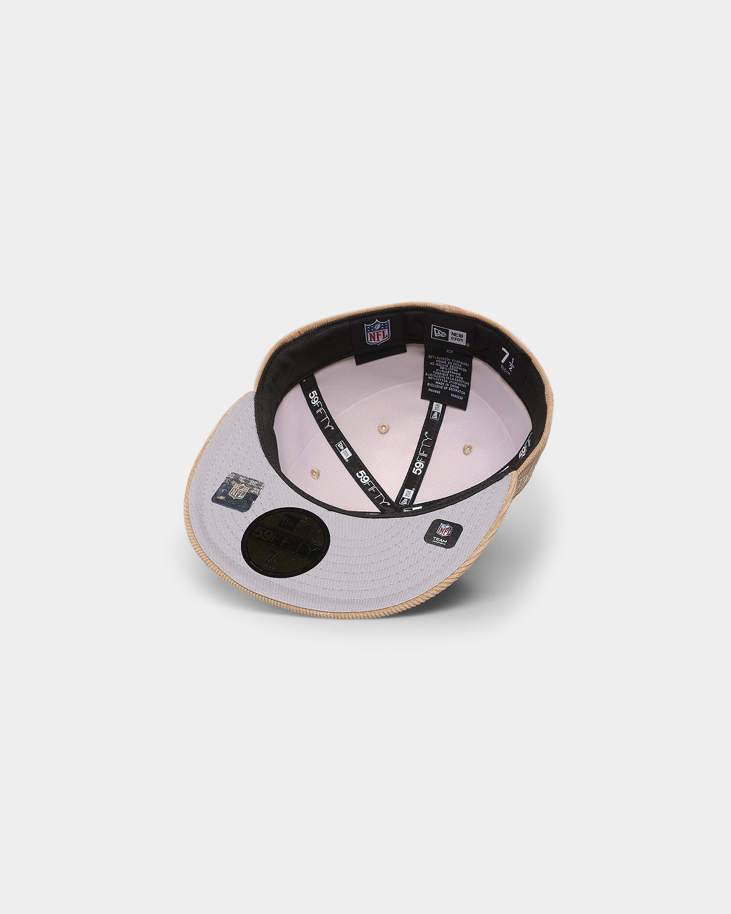 New Era Oakland Raiders 'Classic Corduroy' 59FIFTY Fitted Wheat