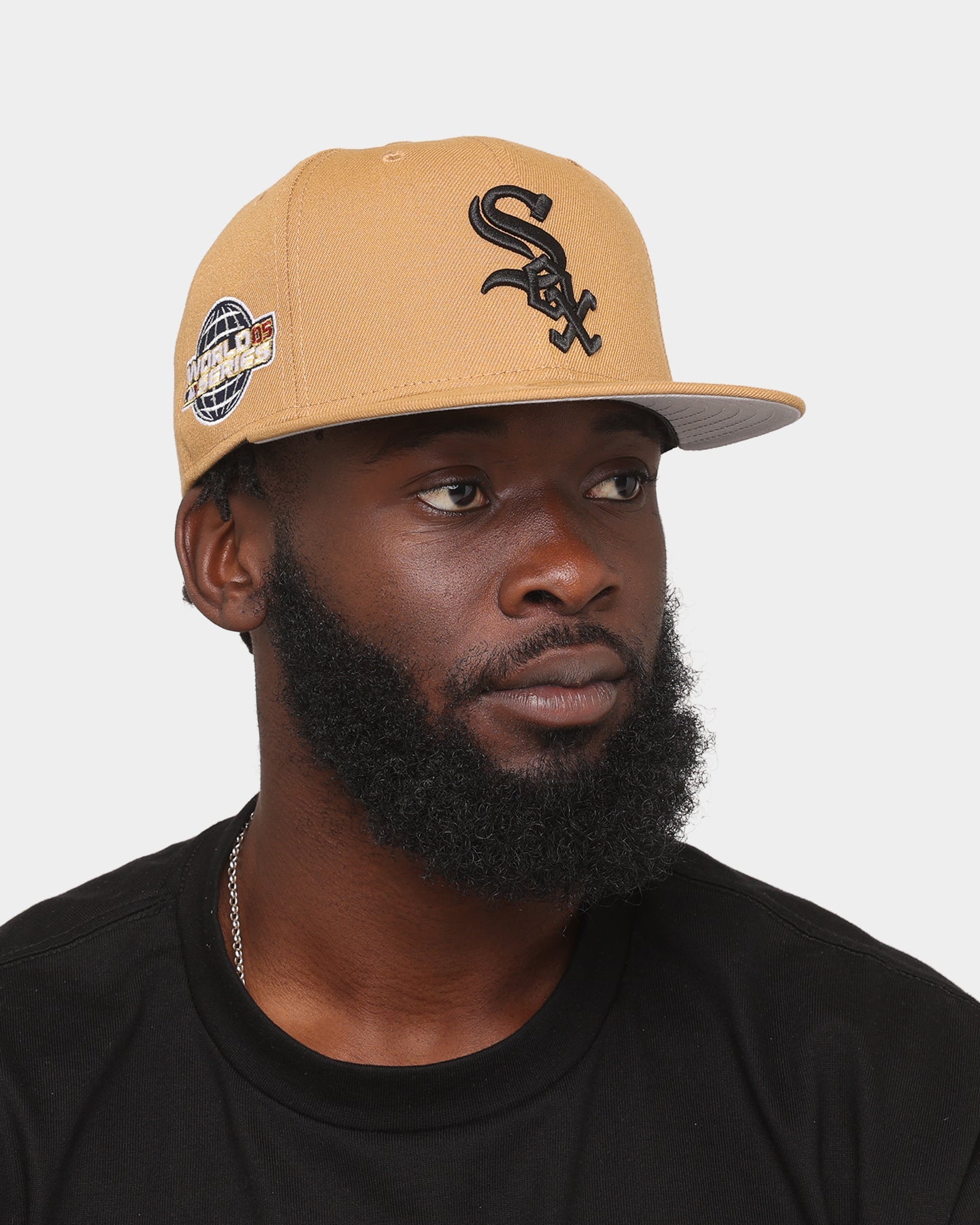 New Era Boston White Sox 'Wheat Black World Series' 59FIFTY Fitted Wheat/Black