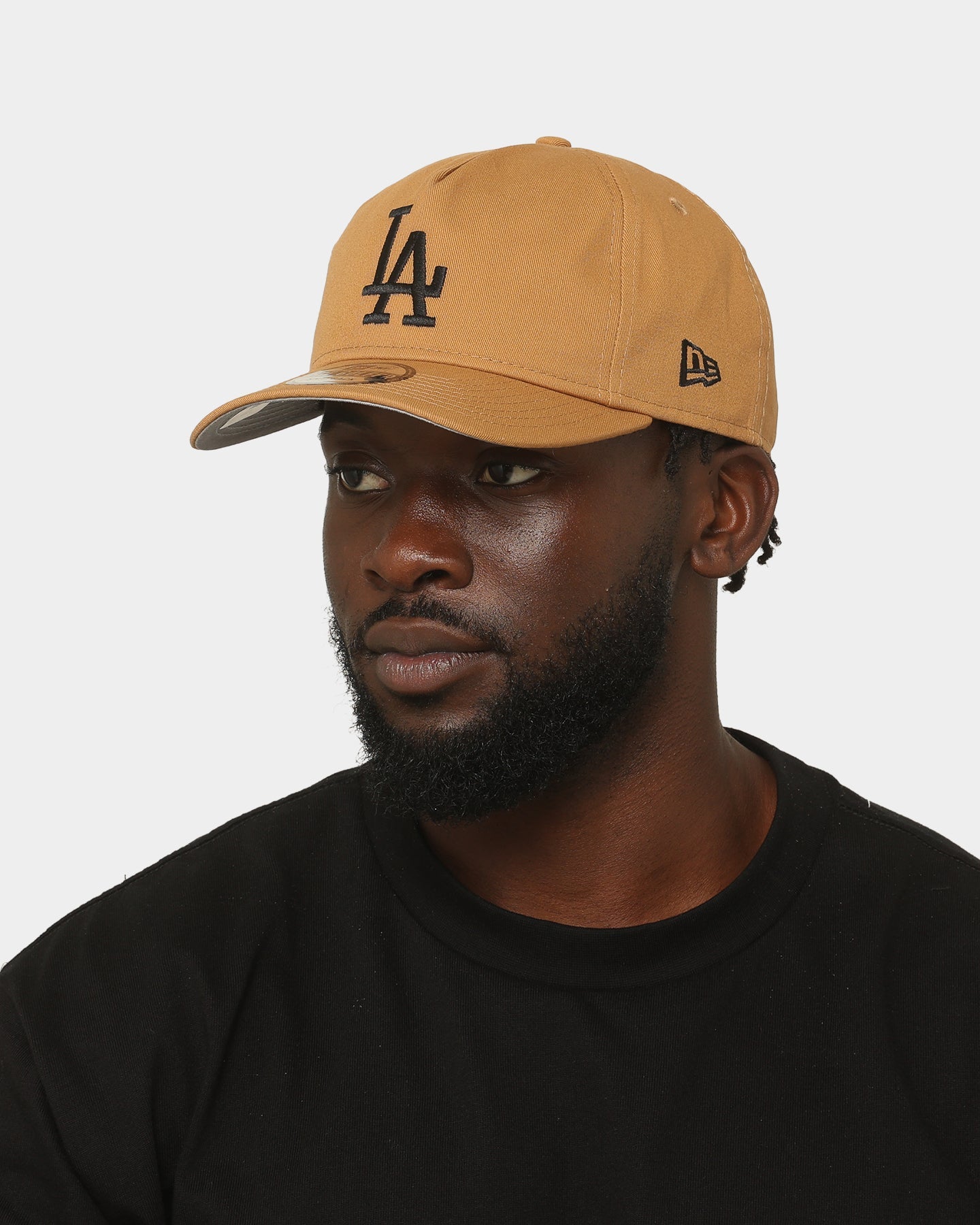 New Era Los Angeles Dodgers 'Core' Old Golfer Snapback Wheat/Black