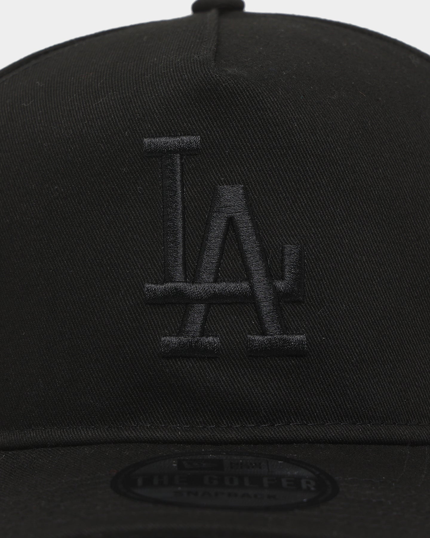 New Era Los Angeles Dodgers Old Golfer Snapback Black/Black
