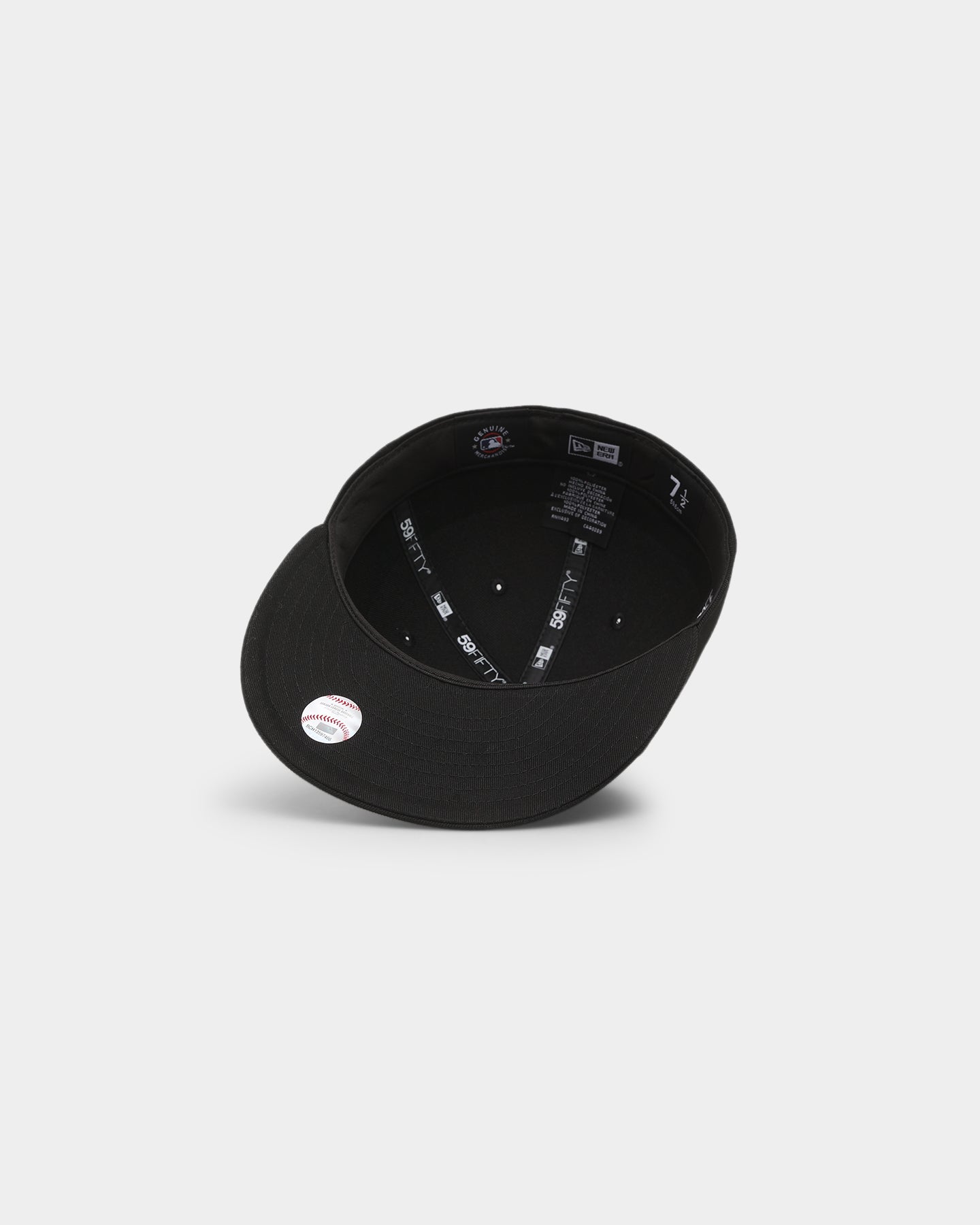 New Era Los Angeles Dodgers 'Metal Badge' 59FIFTY Fitted Black/Silver