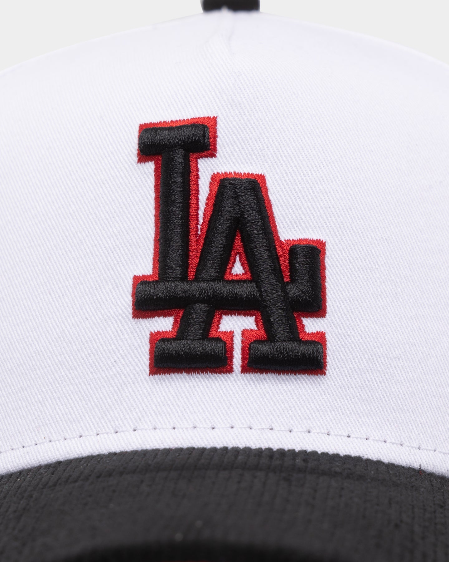 New Era Los Angeles Dodgers 'Fire Red' 9FORTY A-Frame Snapback White/Black