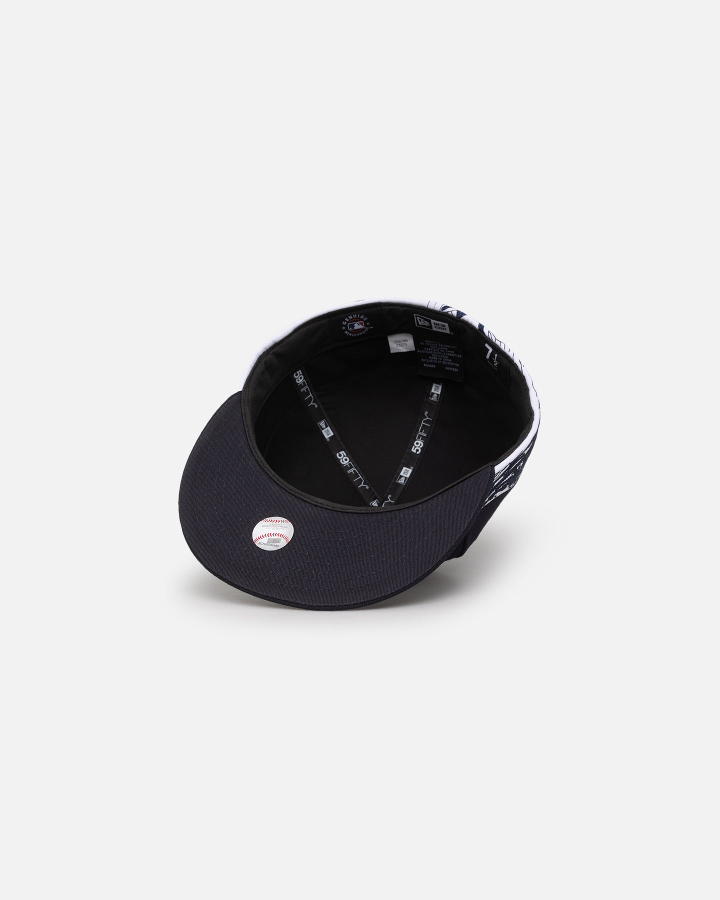 New Era New York Yankees "Wave" 59FIFTY Fitted Navy/White