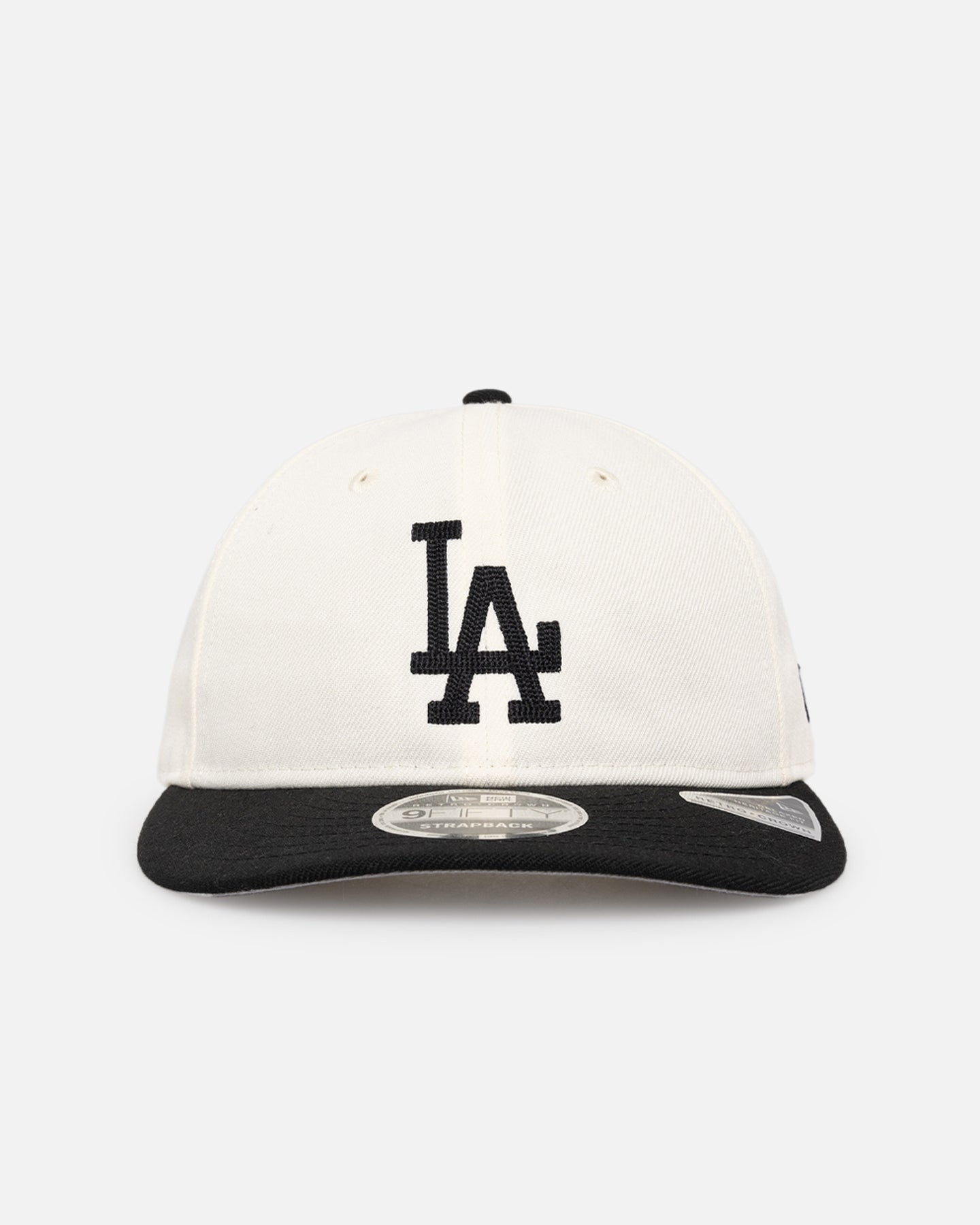 New Era Los Angeles Dodgers 'Retro Crown Classic' 9FIFTY Retro Crown Strapback Chrome White/Black