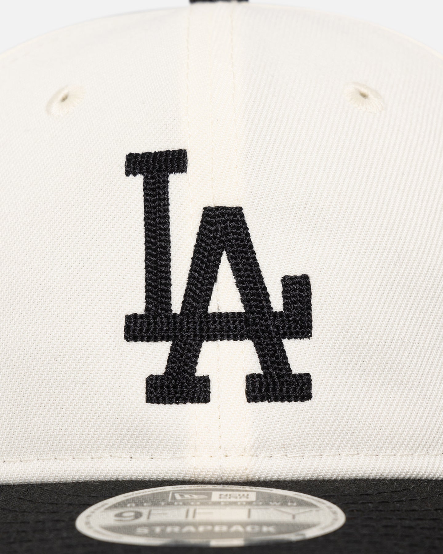 New Era Los Angeles Dodgers 'Retro Crown Classic' 9FIFTY Retro Crown Strapback Chrome White/Black