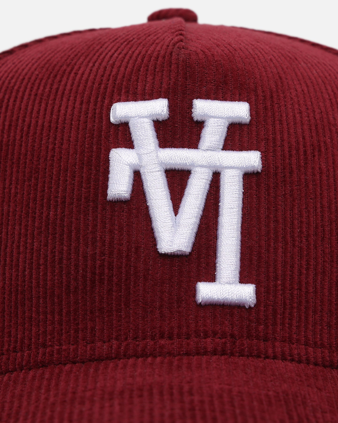 New Era Los Angeles Dodgers 'Upside Down LA Cord' 9FORTY A-Frame Corduroy Snapback Cardinal