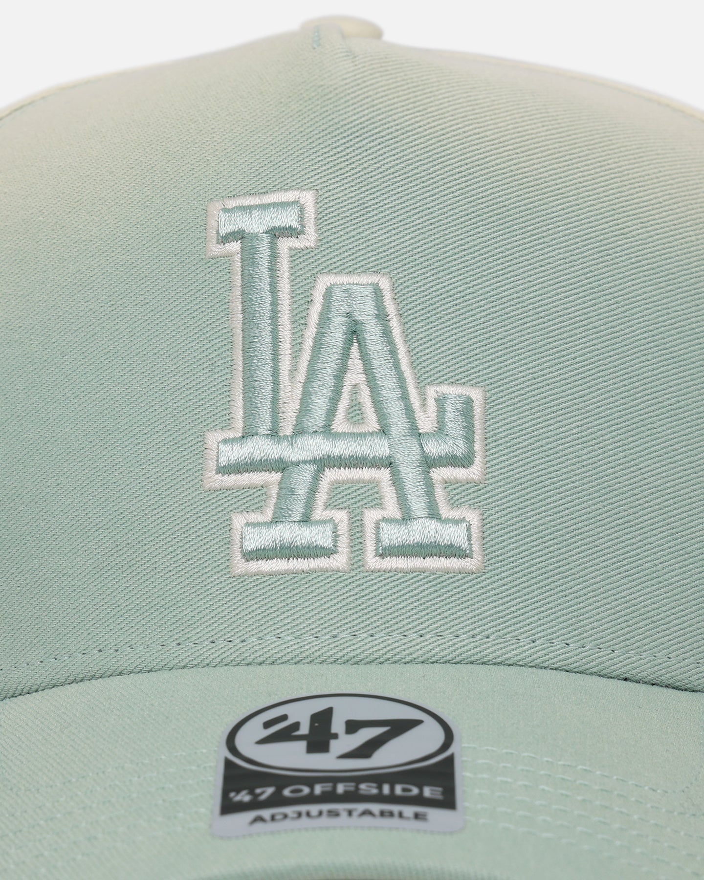 47 Brand Los Angeles Dodgers 'Sunbleach' 47 Offside Snapback Eucalyptus
