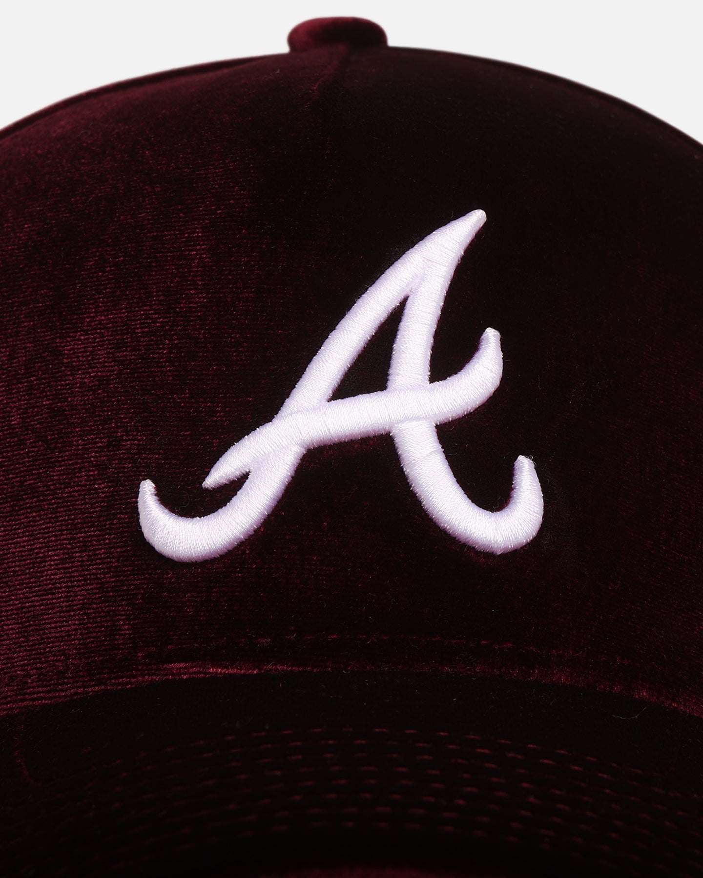 New Era Atlanta Braves 'Velvet Dreams 2.0' 9FORTY A-Frame Snapback Burgundy