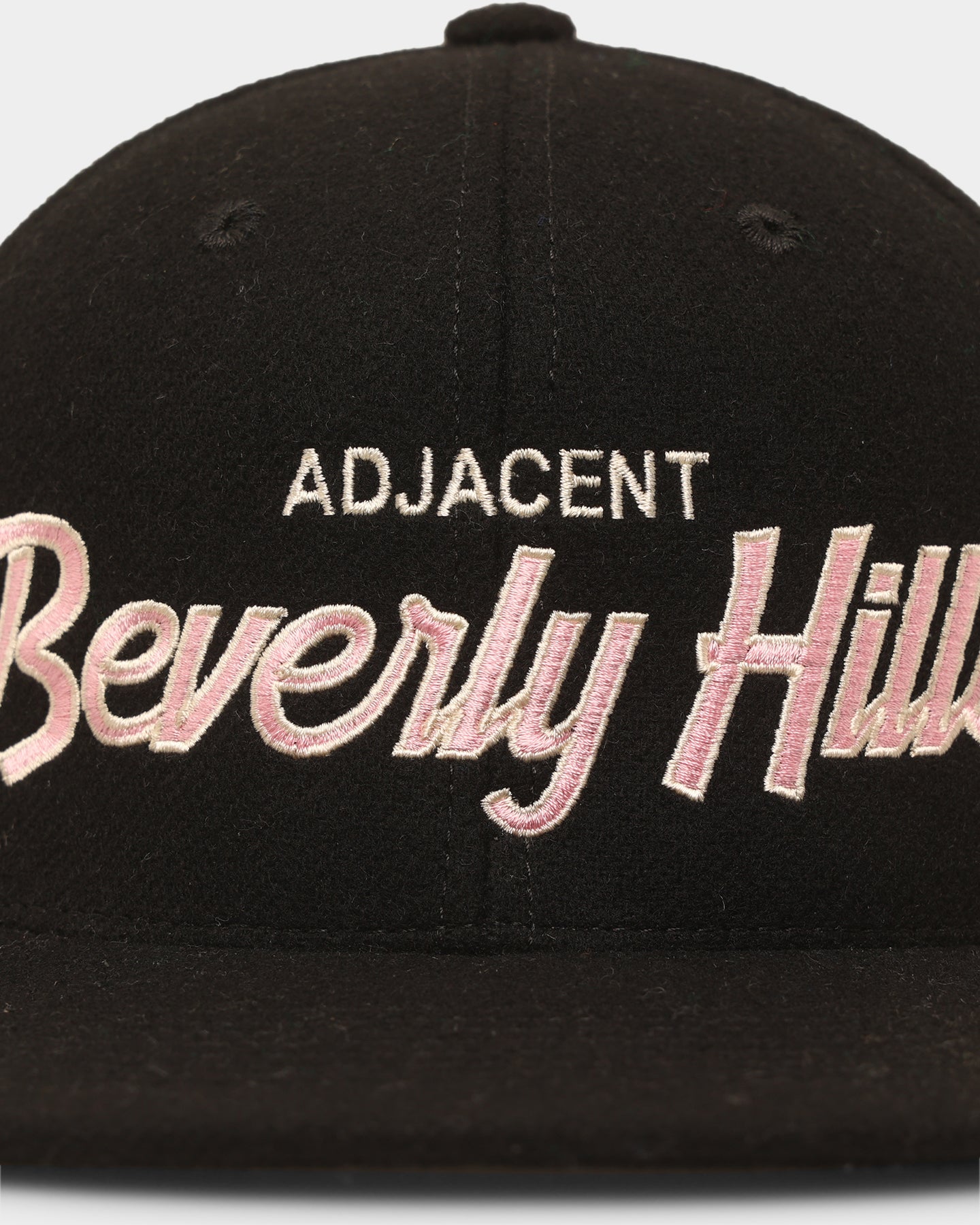 Hood Beverly Hills Adjacent Snapback Black