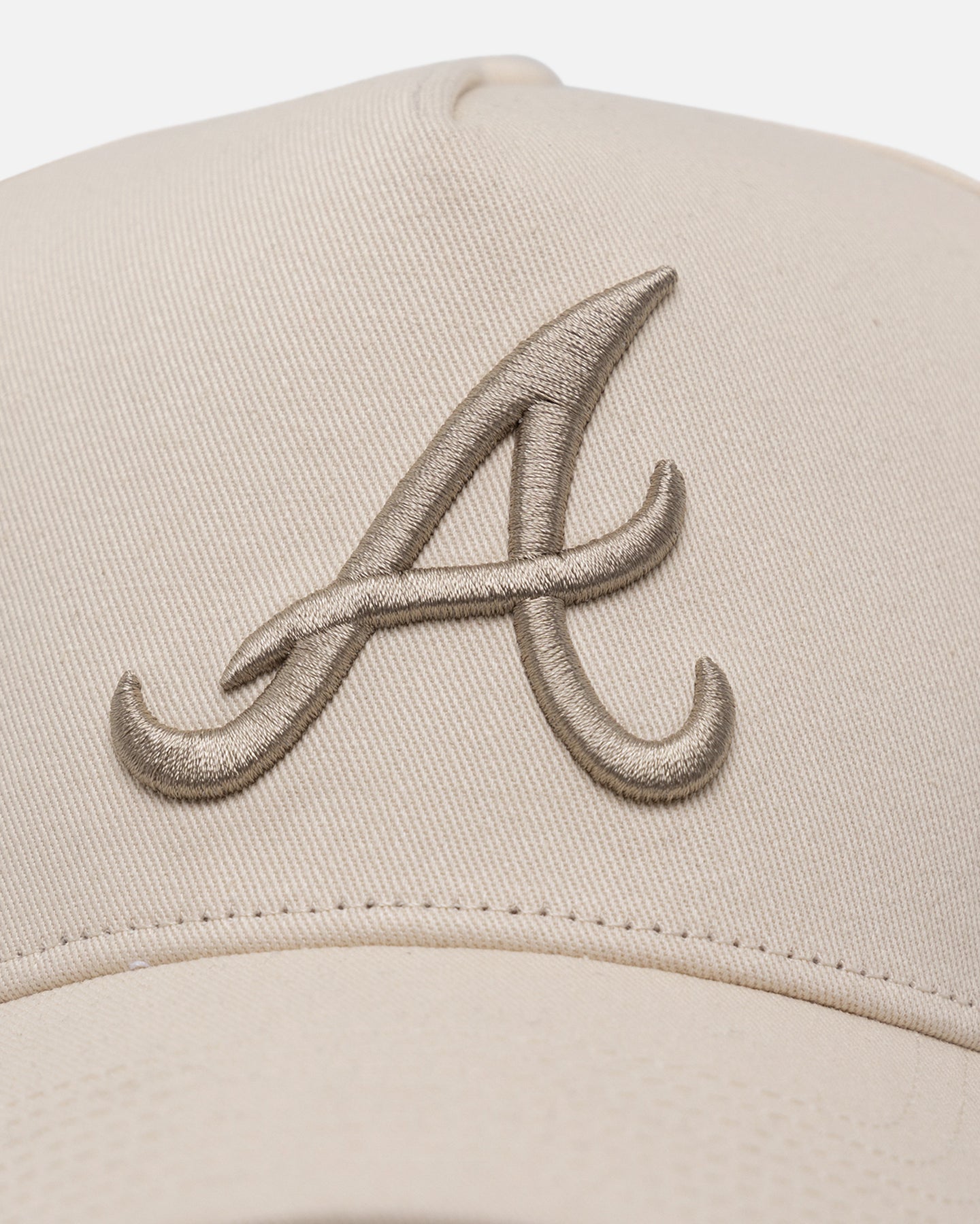 47 Brand Atlanta Braves 'Caramel Swirl' Sure Shot TT Cotton MVP Snapback Natural/Khaki