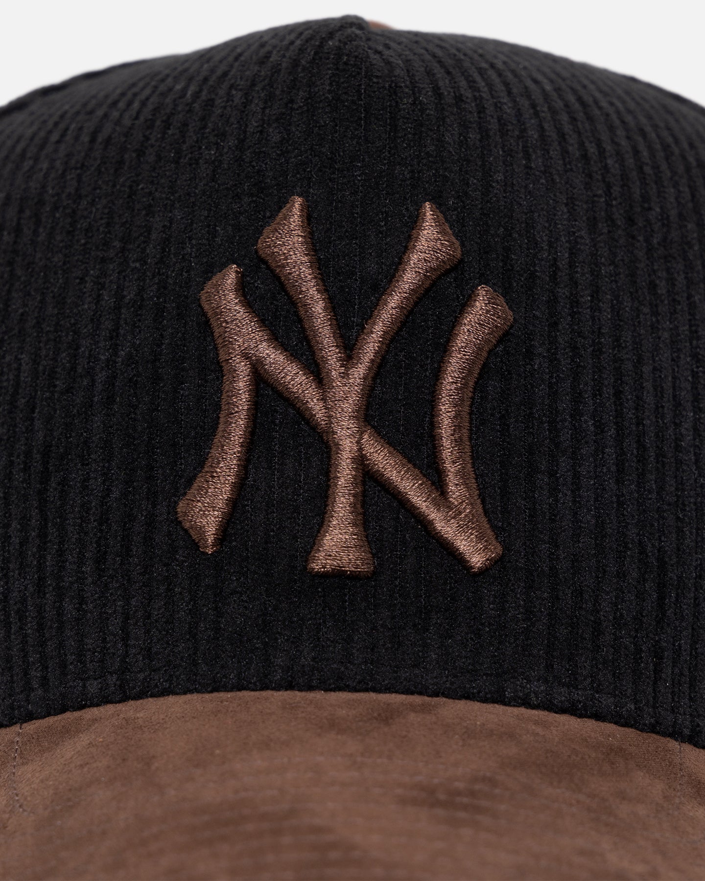 47 Brand New York Yankees 'Black Barren' 47 Offside DT Corduroy Snapback Black