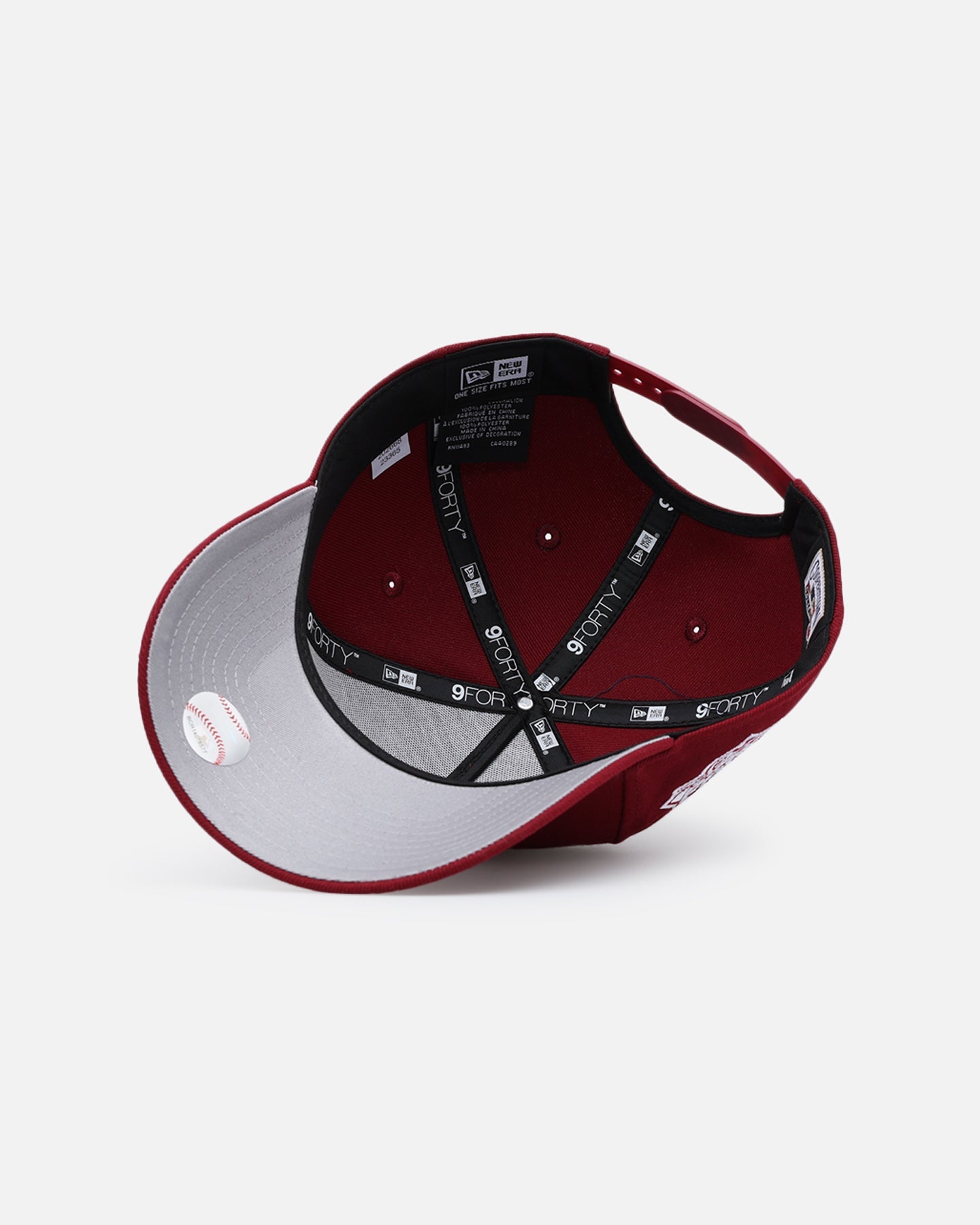 New Era New York Yankees 'Polychromatic' 9FORTY A-Frame Snapback Cardinal