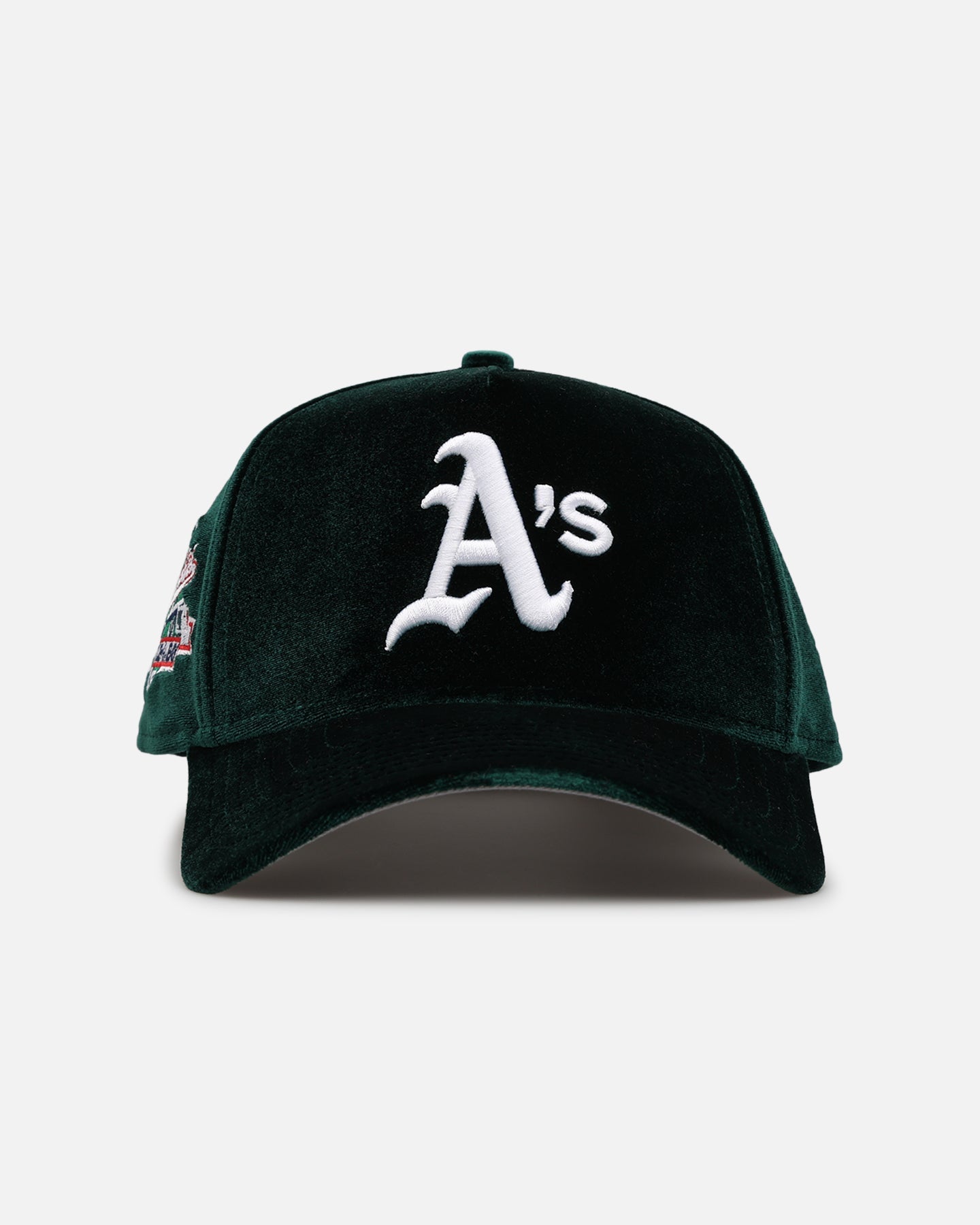New Era Oakland Athletics 'Velvet Official Team Color' 9FORTY A-Frame Snapback Green