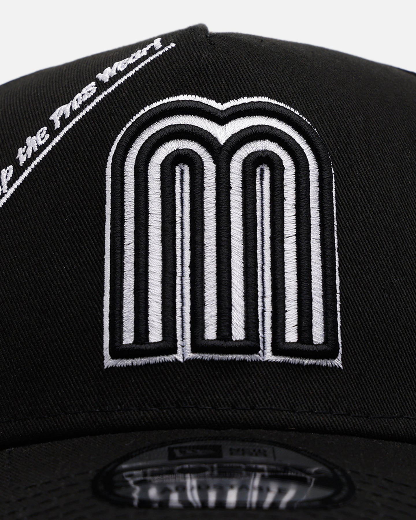 New Era Mexico National Baseball Team 'Mexico Spring Delivery' 9FORTY A-Frame Snapback Black/White