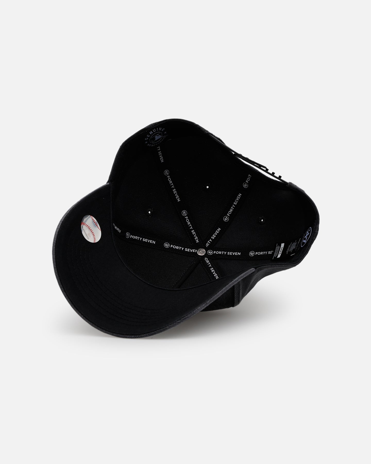 47 Brand Los Angeles Dodgers 'Washed Black' Offside DT Snapback Washed Black