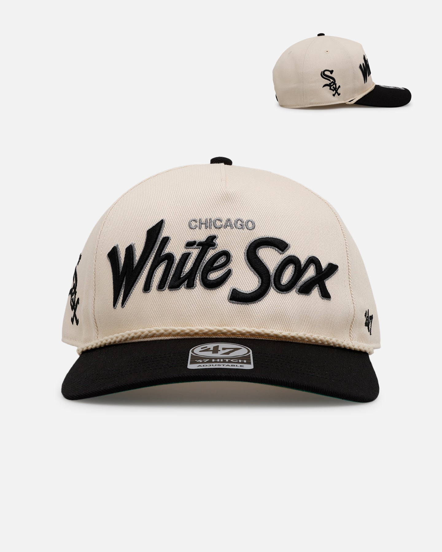 47 Brand Chicago White Sox 'MLB Opening Day' Script Hitch Snapback Natural