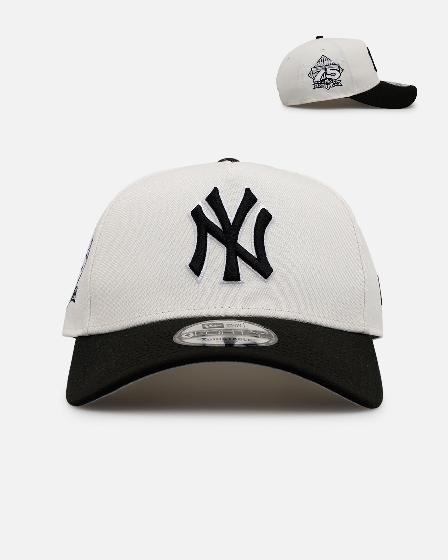 New Era New York Yankees 'Chrome Black' 9FORTY A-Frame Snapback Chrome/Black