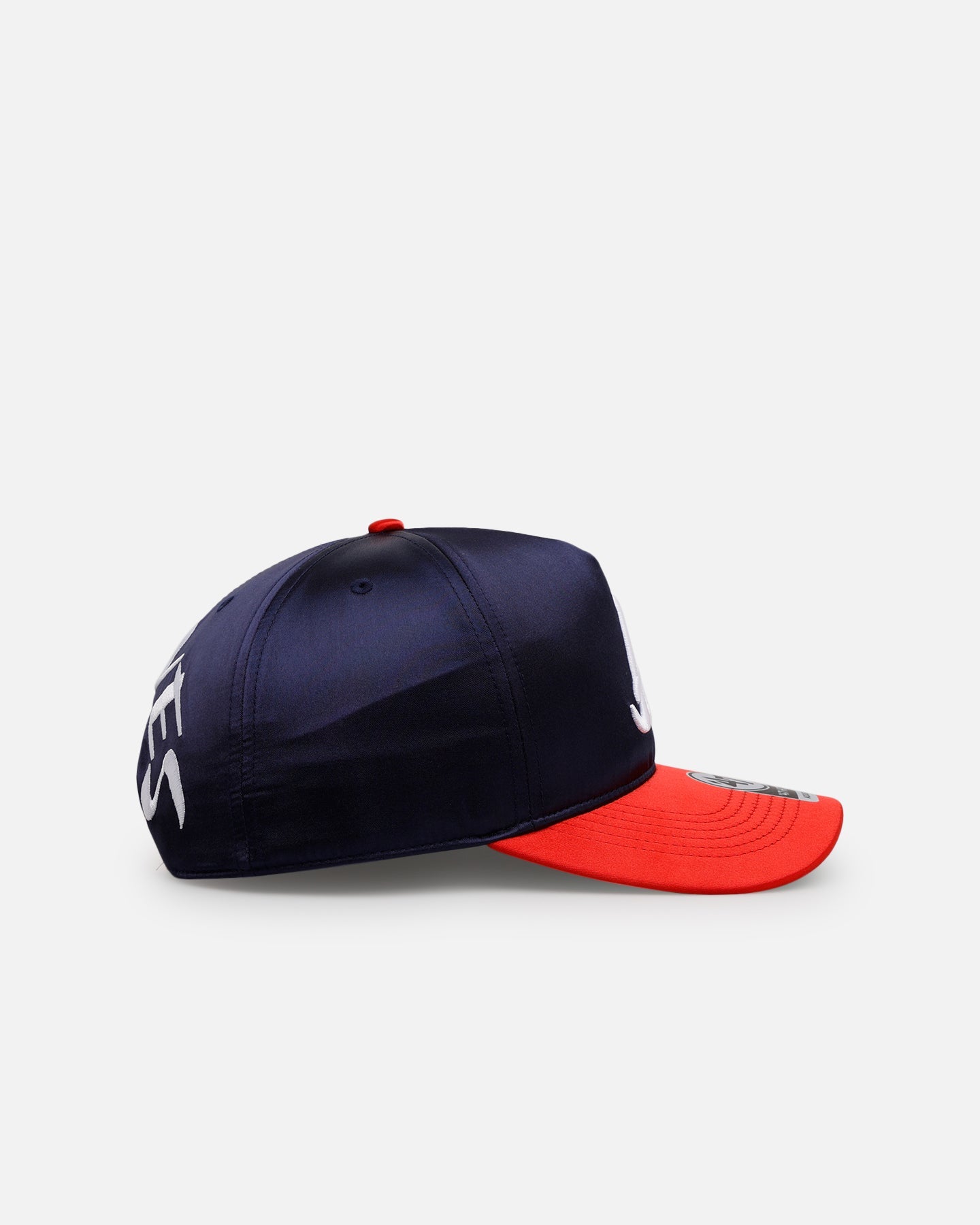 47 Brand Atlanta Braves 'Silky Way' 47 Hitch Snapback Navy/Red