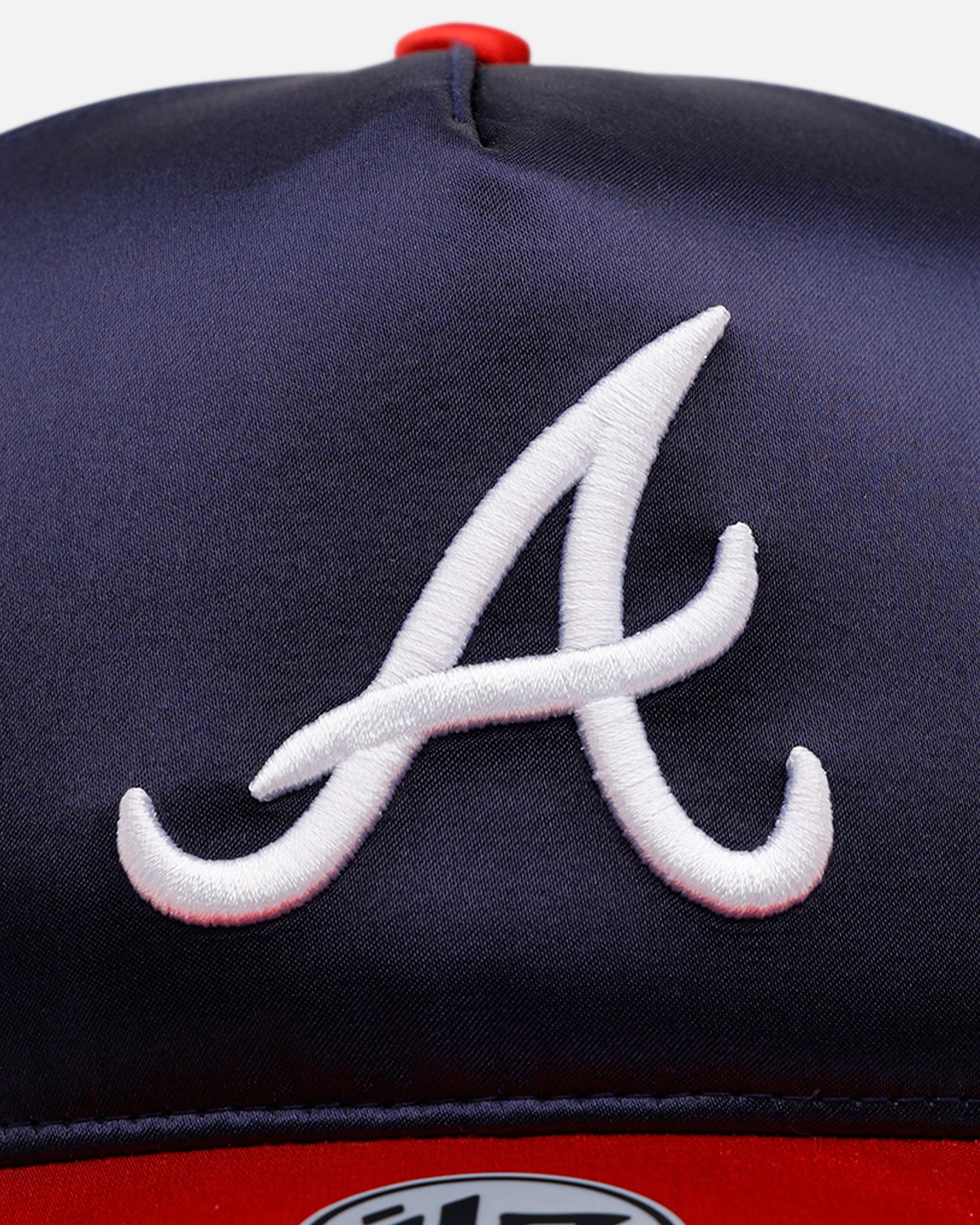 47 Brand Atlanta Braves 'Silky Way' 47 Hitch Snapback Navy/Red