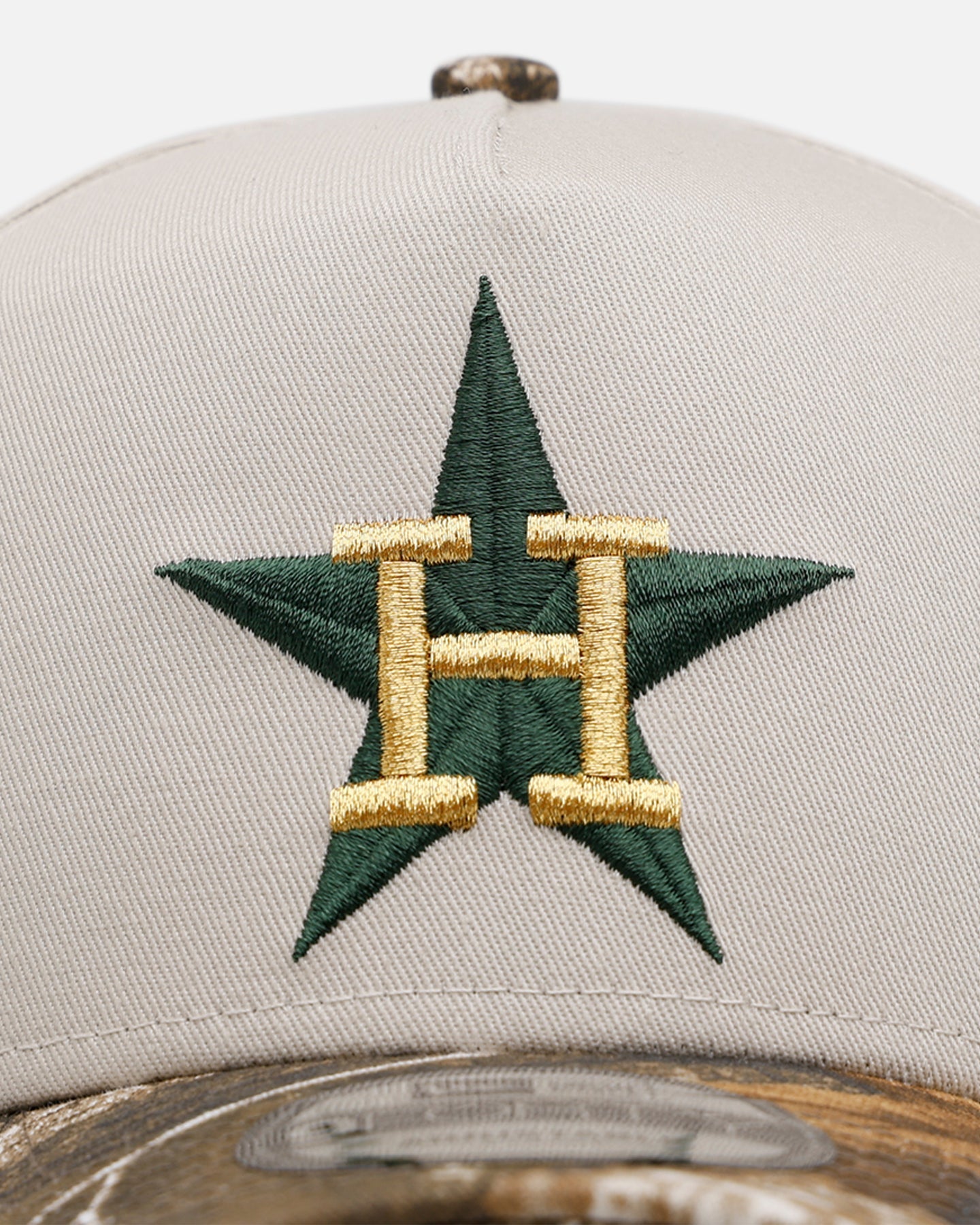 New Era Houston Astros 'Real Tree Stone' 9FORTY A-Frame Snapback Stone
