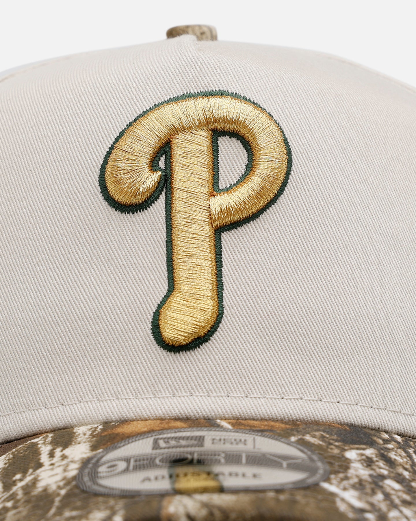 New Era Philadelphia Phillies 'Stone Realtree' 9FORTY A-Frame Snapback Stone