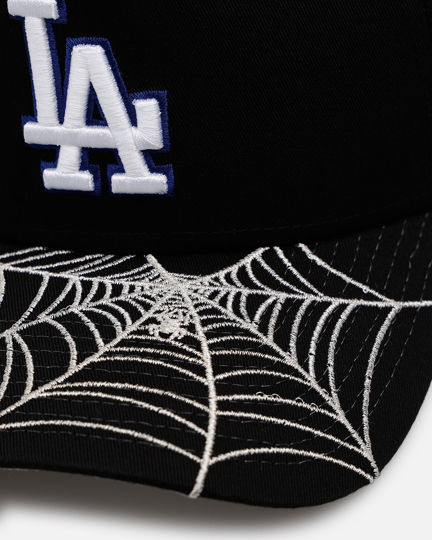 New Era Los Angeles Dodgers 'Spider Web Visor' 9FORTY A-Frame Snapback Black
