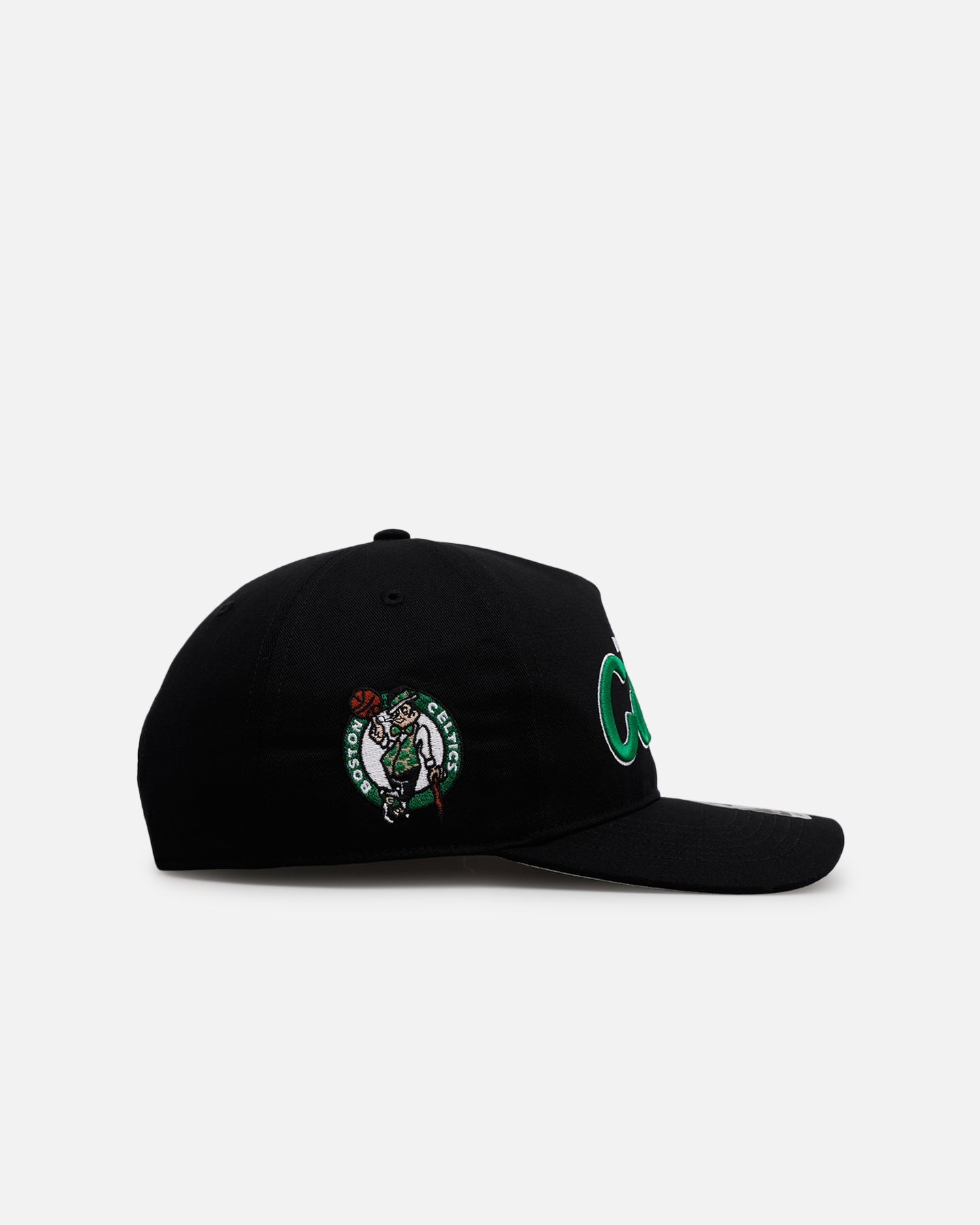 47 Brand Boston Celtics 'Black Dome Script' 47 Hitch Snapback Black