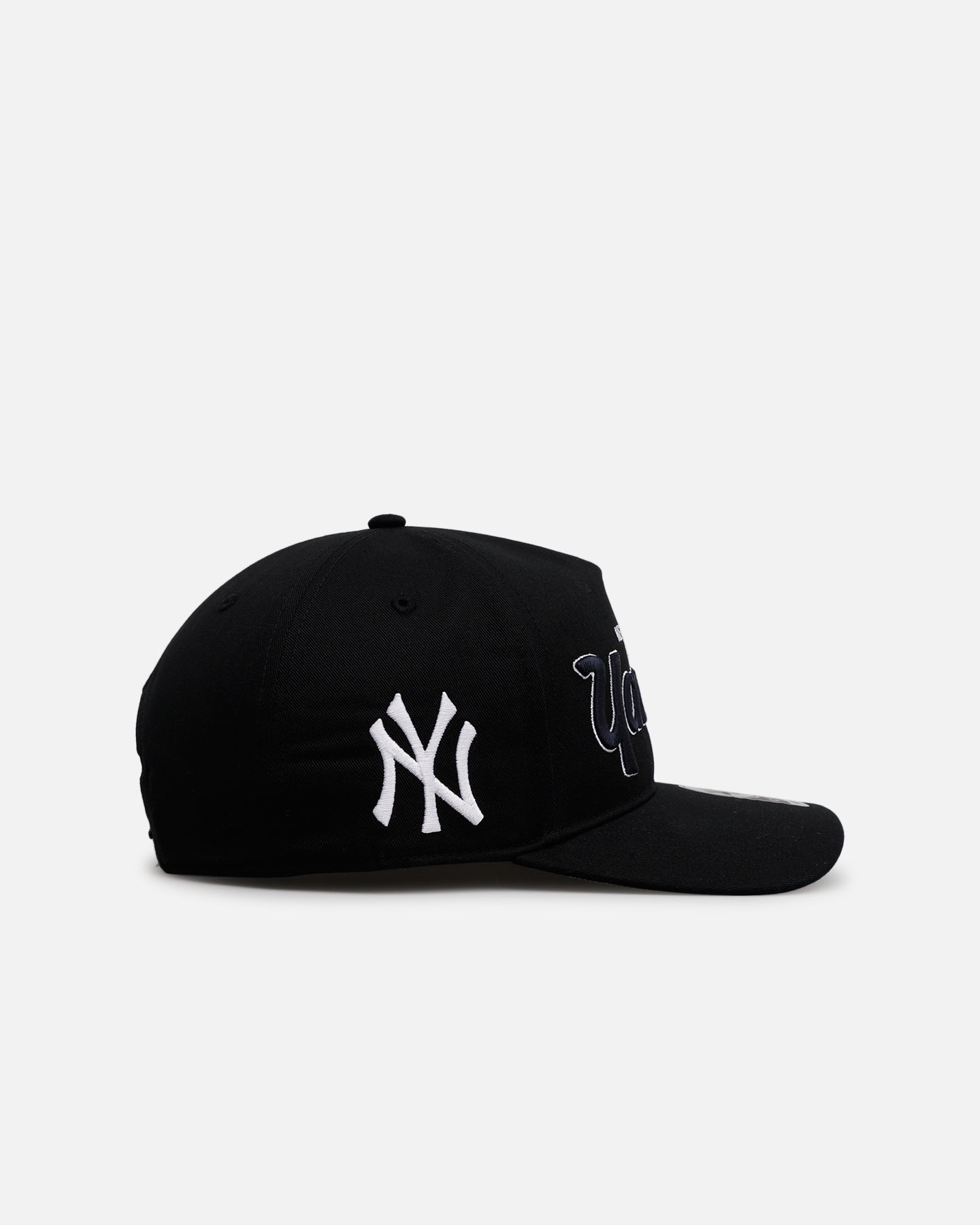 47 Brand New York Yankees 'Black Dome Script' 47 Hitch Snapback Black