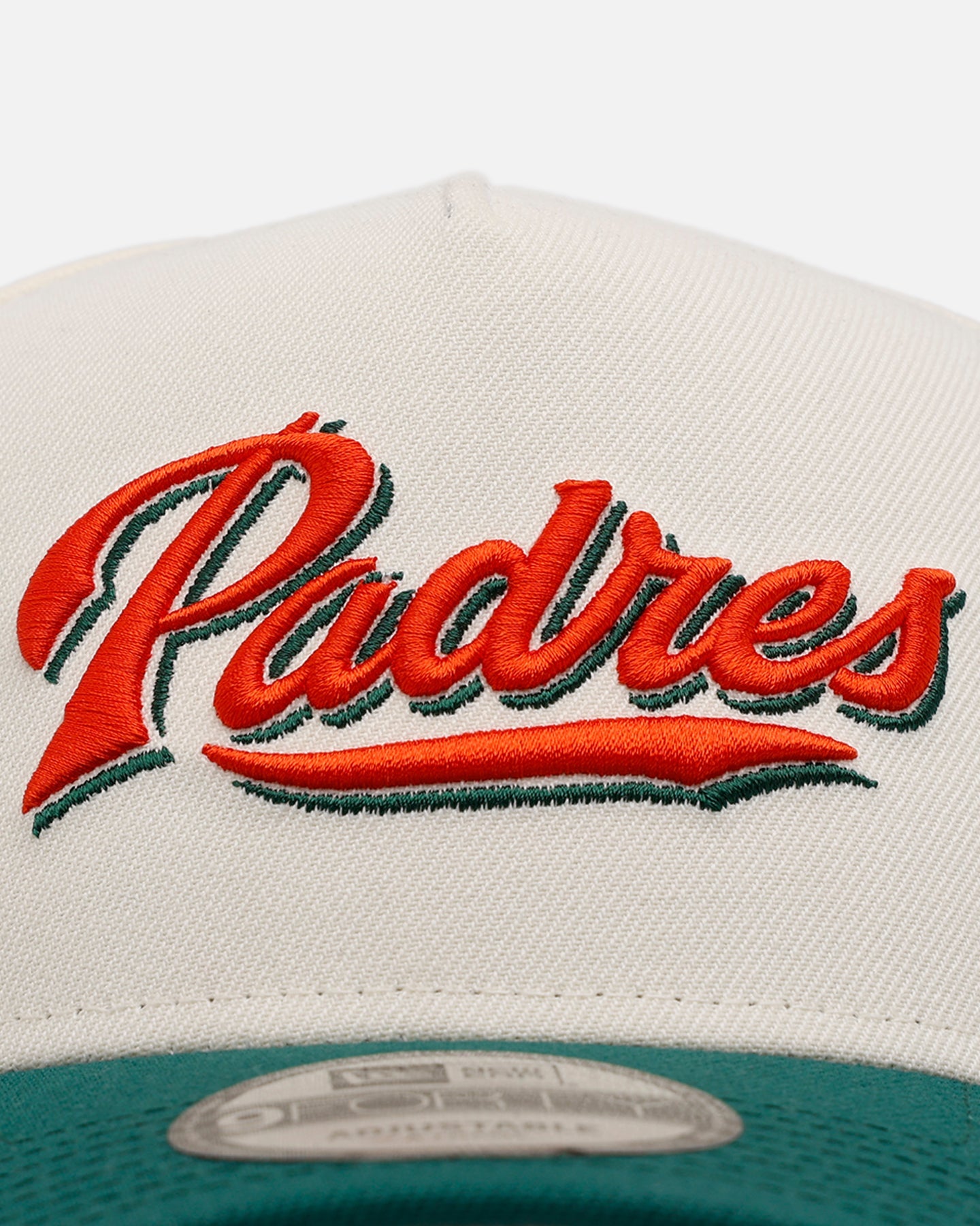 New Era San Diego Padres 'Citrus' 9FORTY A-Frame Snapback Chrome/Green/Orange