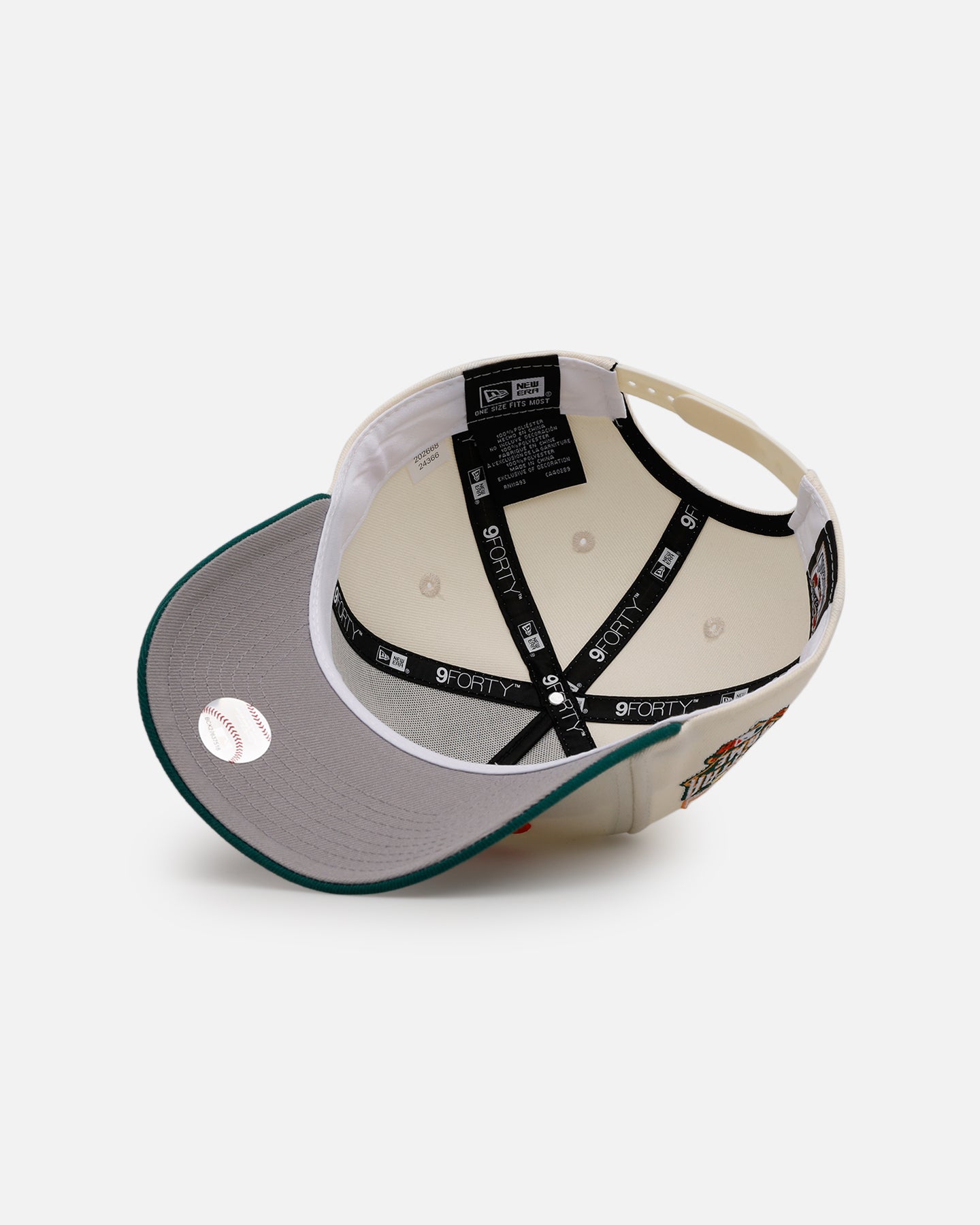 New Era San Diego Padres 'Citrus' 9FORTY A-Frame Snapback Chrome/Green/Orange