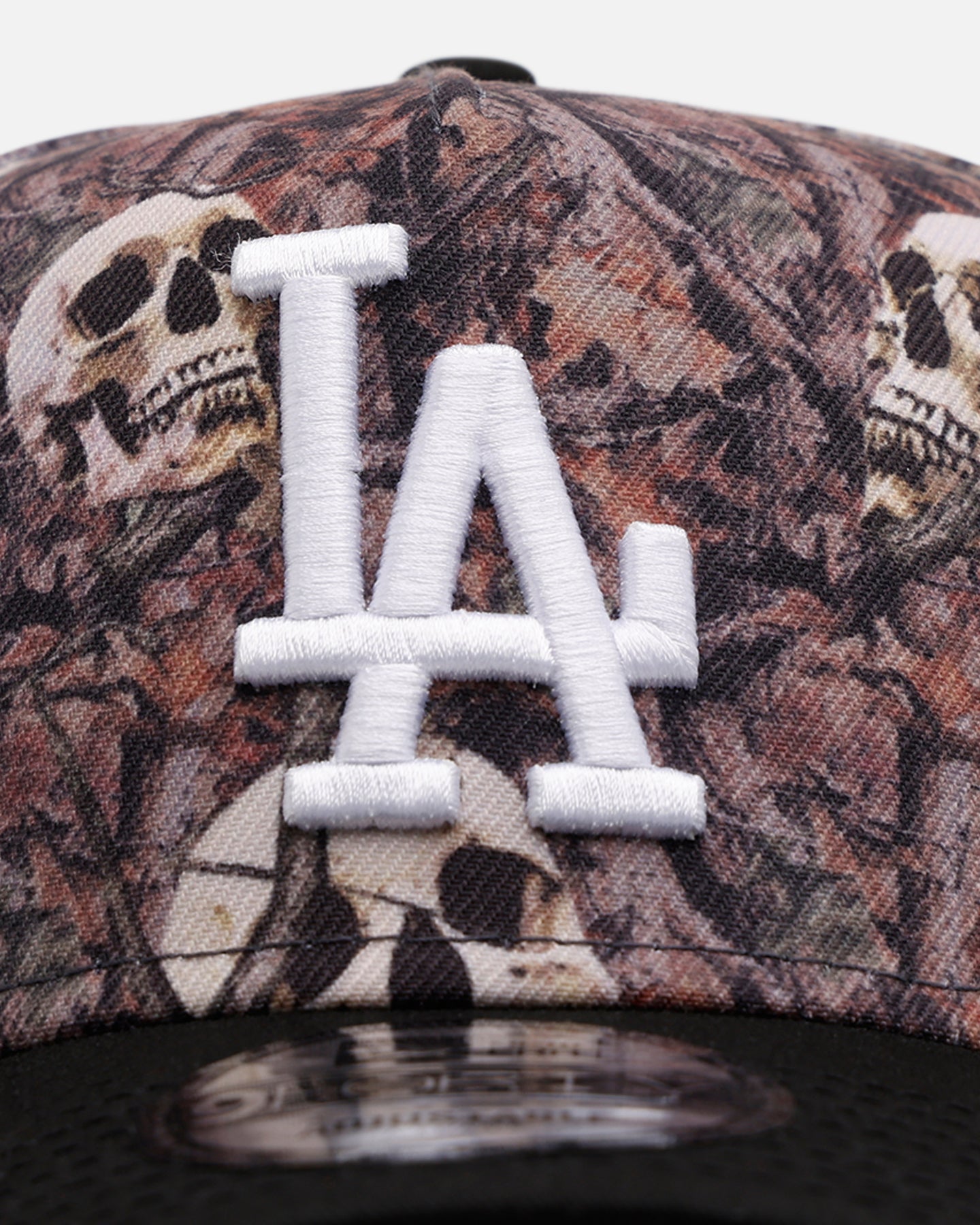 New Era Los Angeles Dodgers 'Camo Skulls' 9FORTY A-Frame Snapback Camo