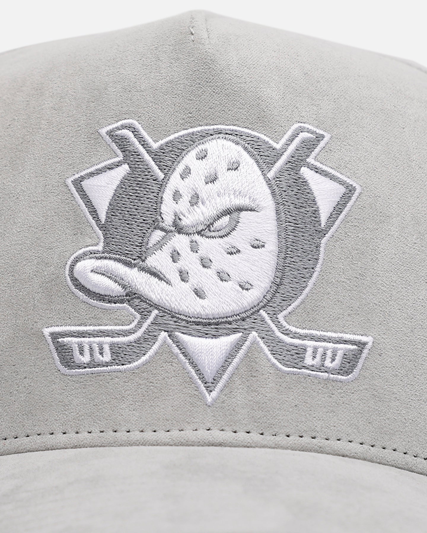 47 Brand Anaheim Ducks 'Ultrasuede' '47 MVP DT Strapback Gray/White