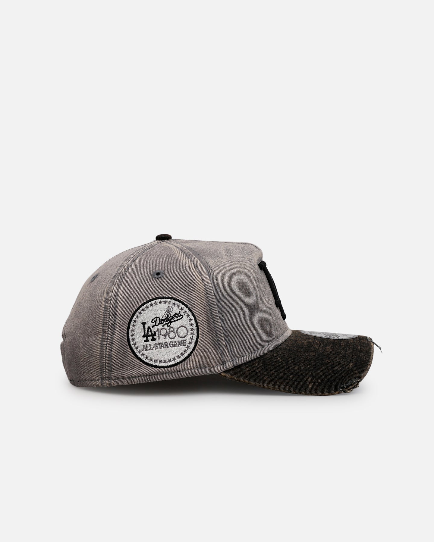 New Era Los Angeles Dodgers 'Washed Storm Gray' 9FORTY A-Frame Snapback Gray