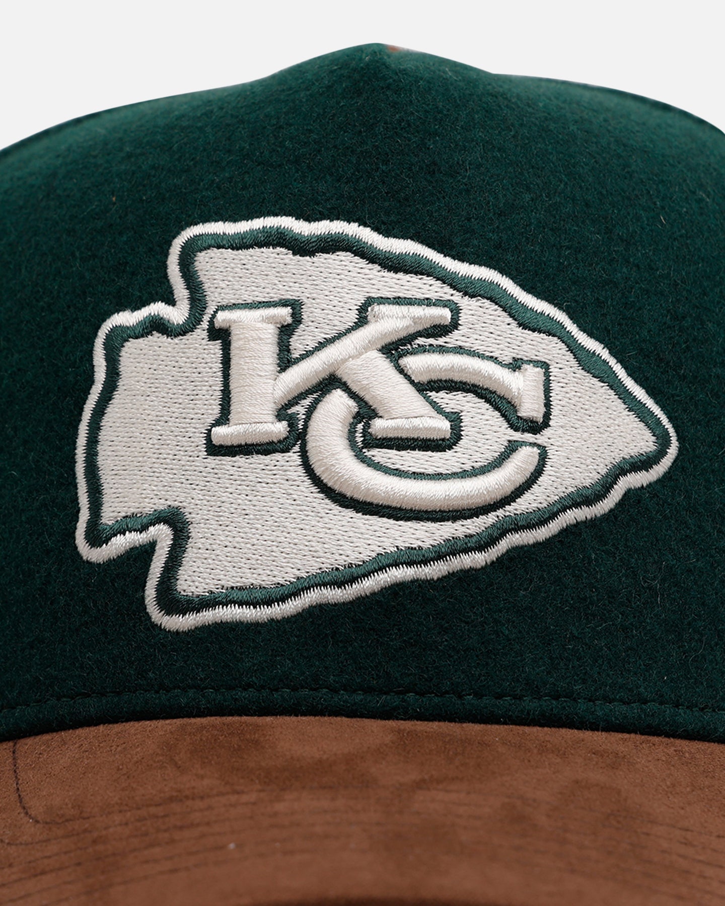 47 Brand Kansas City Chiefs 'Fall Leaves' Clean Up Strapback Green/Brown