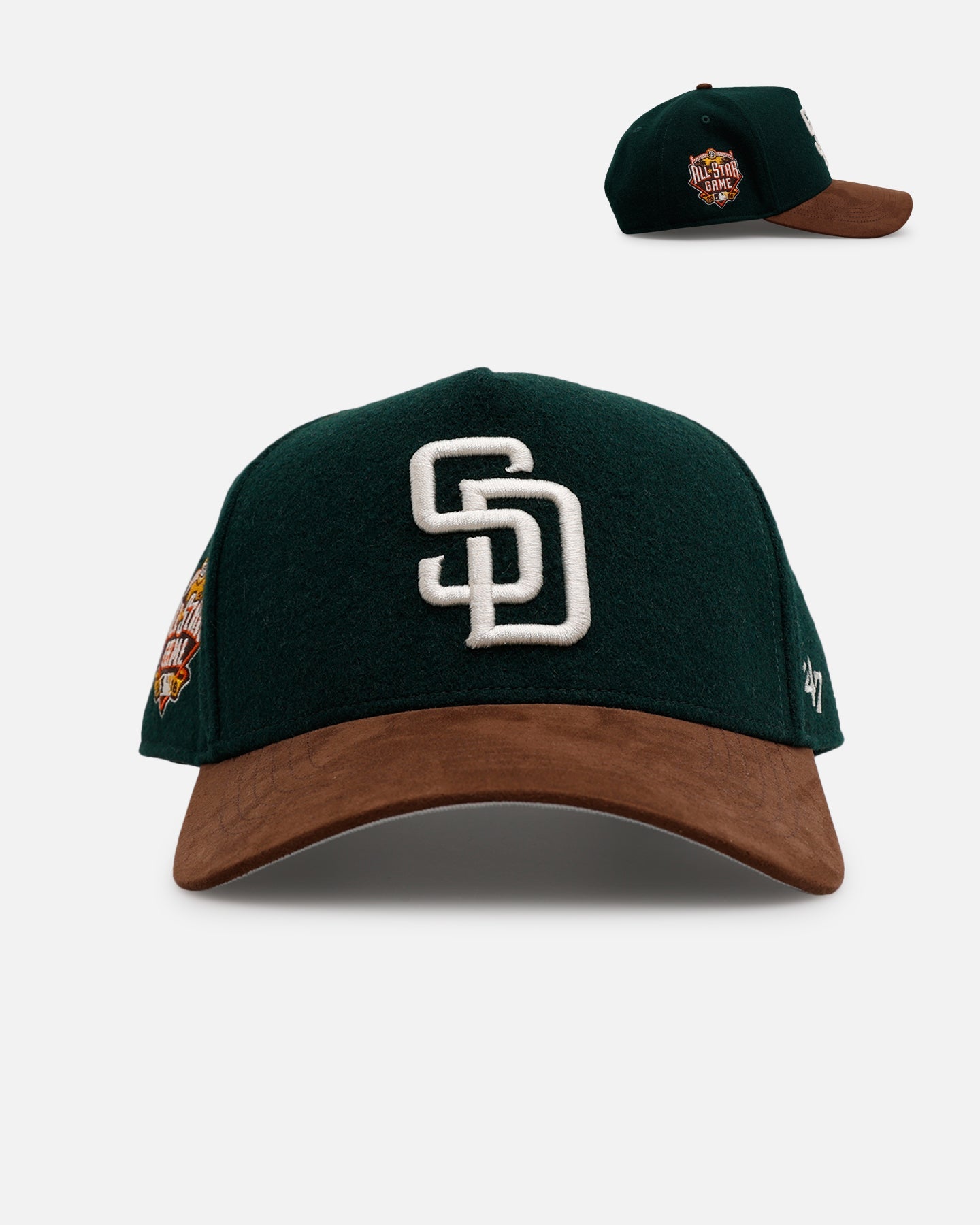 47 Brand San Diego Padres 'Fall Leaves' 47 Offside Snapback Green/Brown