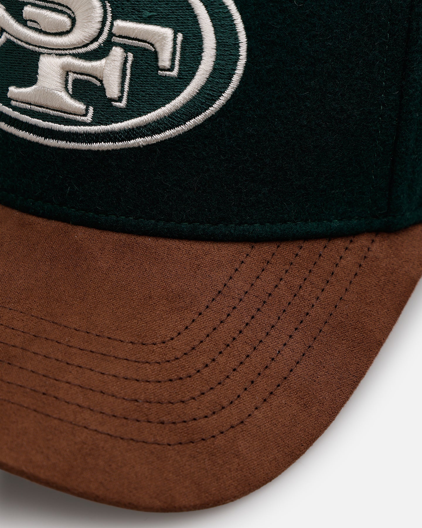 47 Brand San Francisco 49ers 'Fall Leaves' Clean Up Strapback Green/Brown