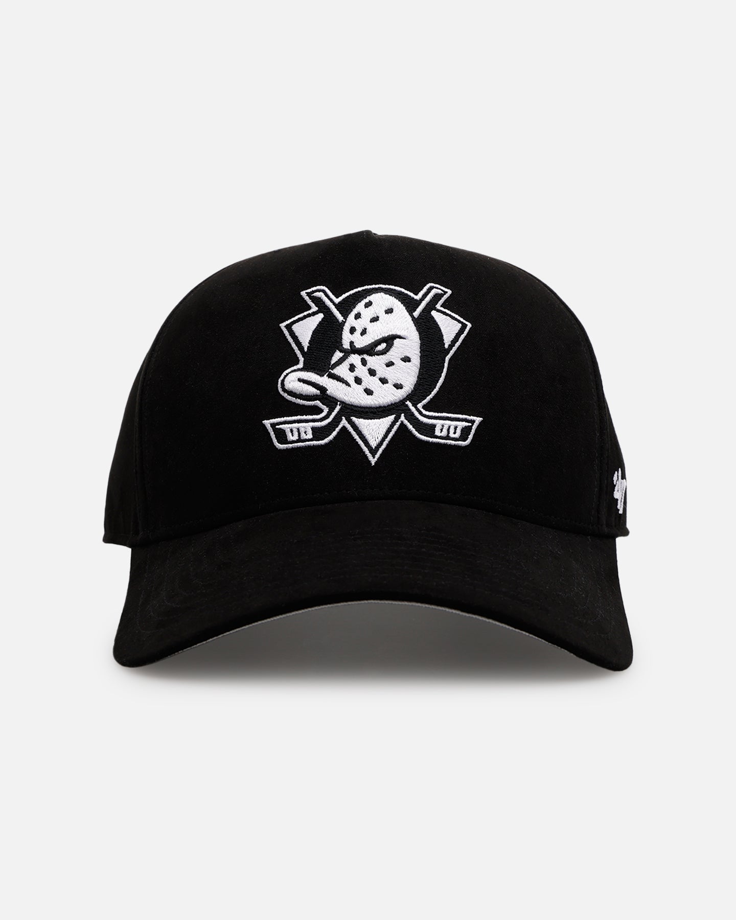 47 Brand Anaheim Ducks 'Ultrasuede' 47 MVP Strapback Black/White