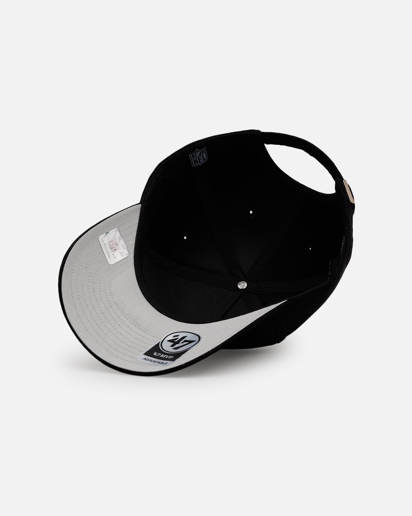 47 Brand Detroit Lions 'Ultrasuede' 47 MVP Strapback Black/White