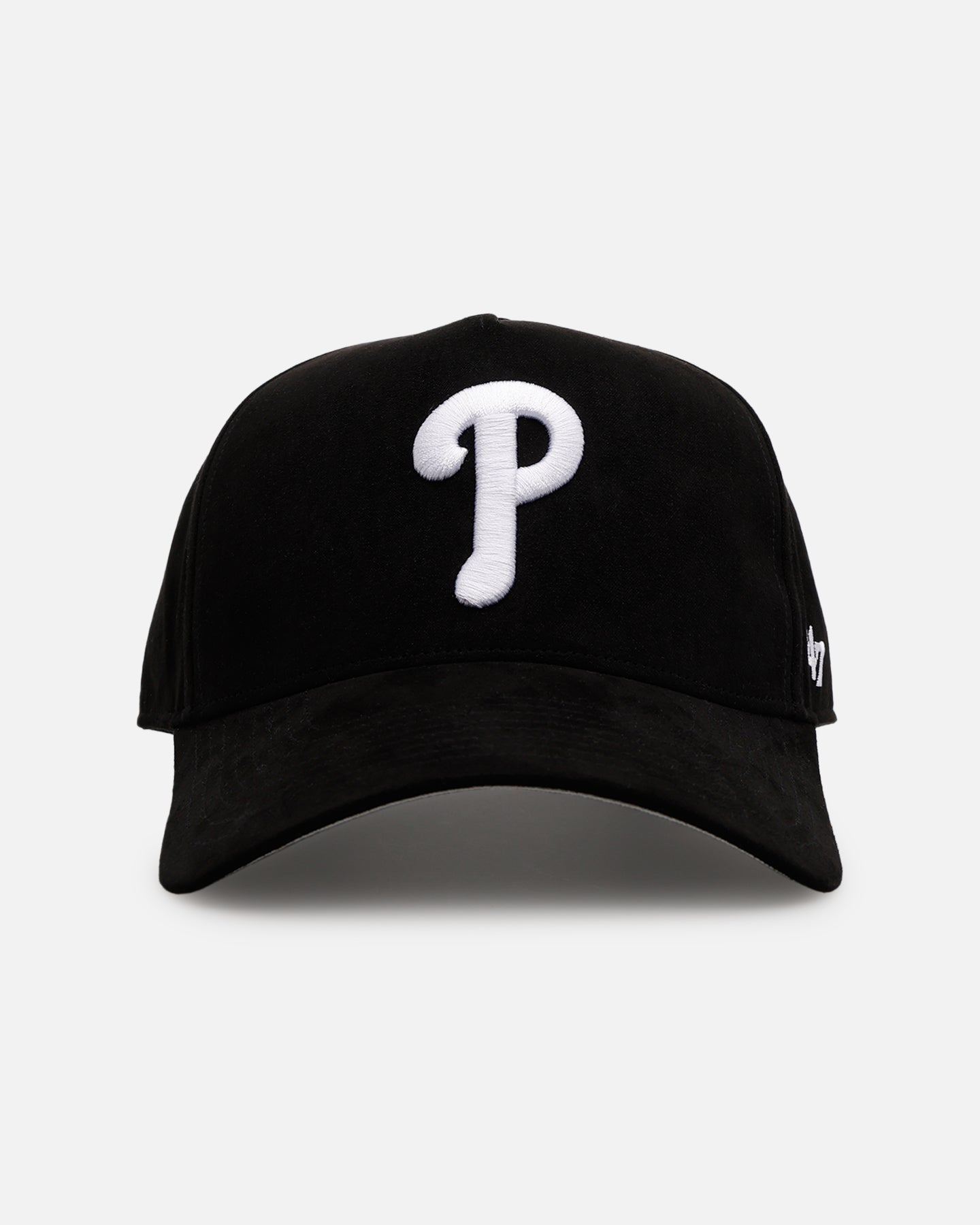 47 Brand Philadelphia Phillies 'Ultrasuede' 47 MVP Strapback Black/White