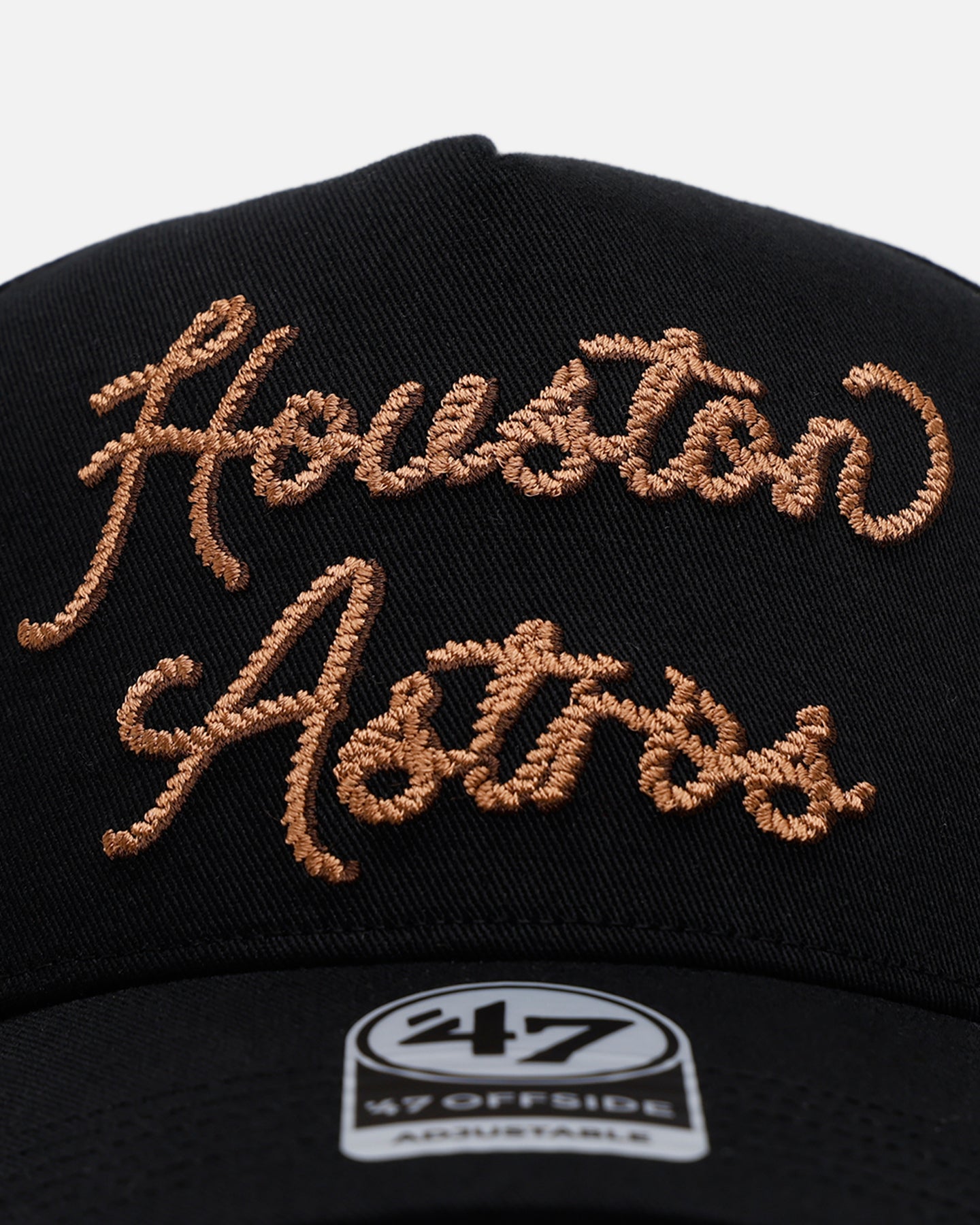 47 Brand Houston Astros 'Round Em Up' '47 Offside Snapback Black