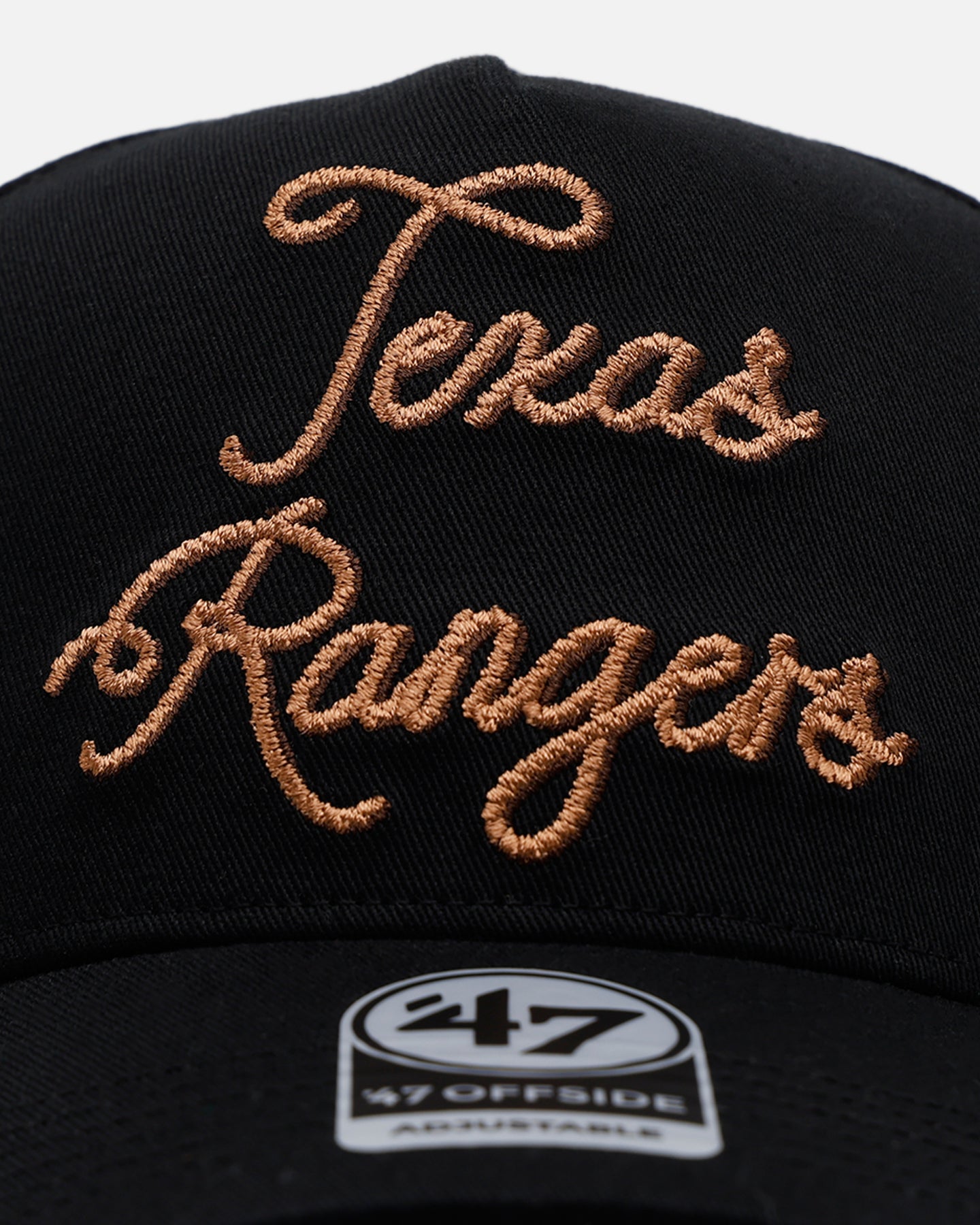 47 Brand Texas Rangers 'Round Em Up' '47 Offside Snapback Black