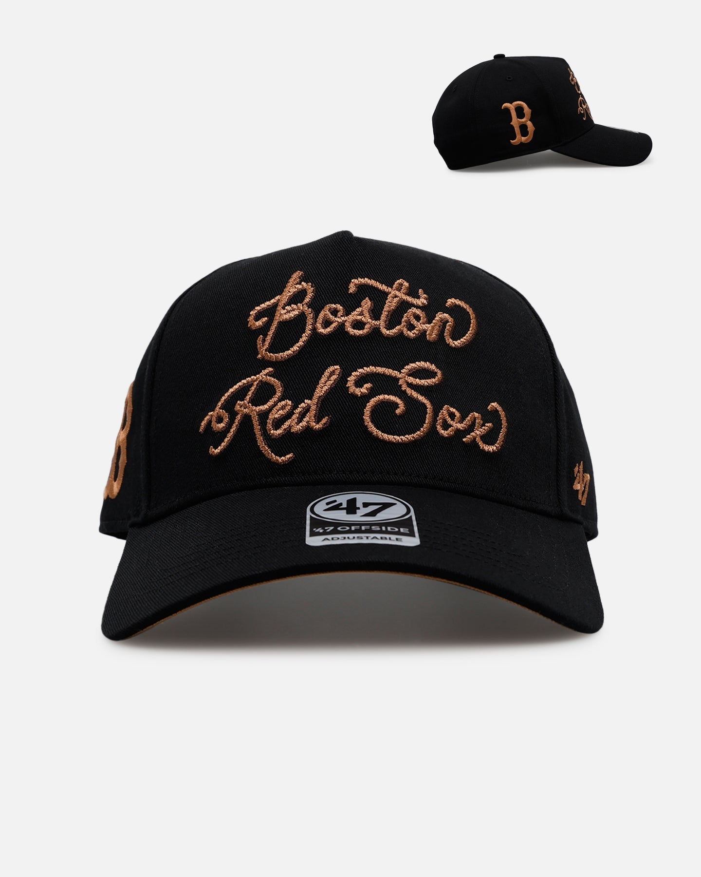 47 Brand Boston Red Sox 'Round Em Up' '47 Offside Snapback Black