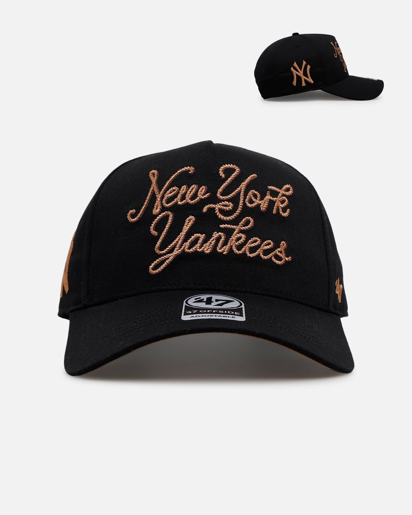 47 Brand New York Yankees 'Round Em Up' '47 Offside Snapback Black
